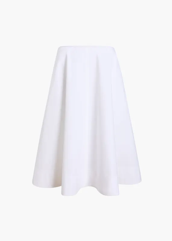 Renta Skirt in White sold by KHAITE