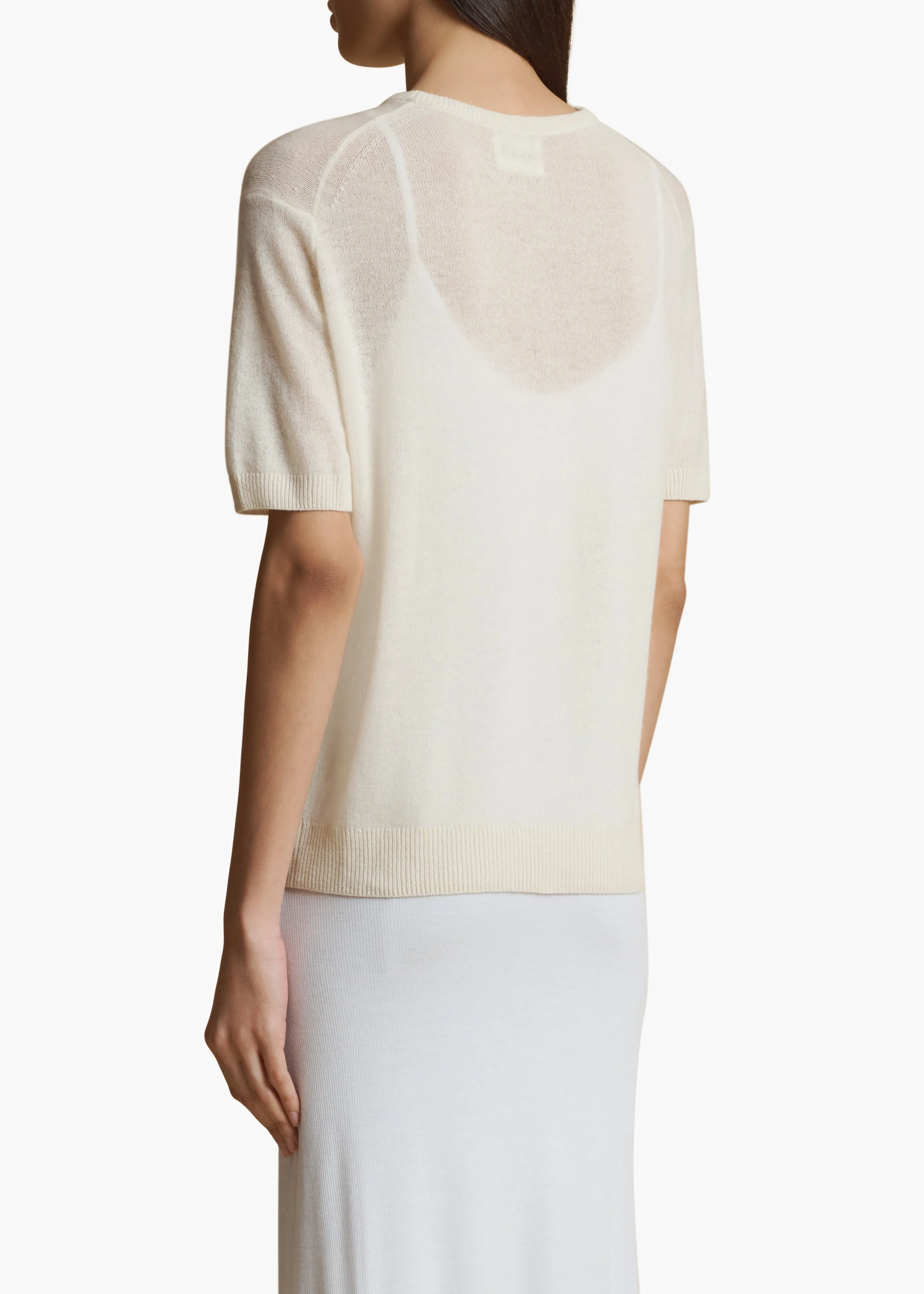 Pierre Sweater in Cream sold by KHAITE product image thumbnail 4