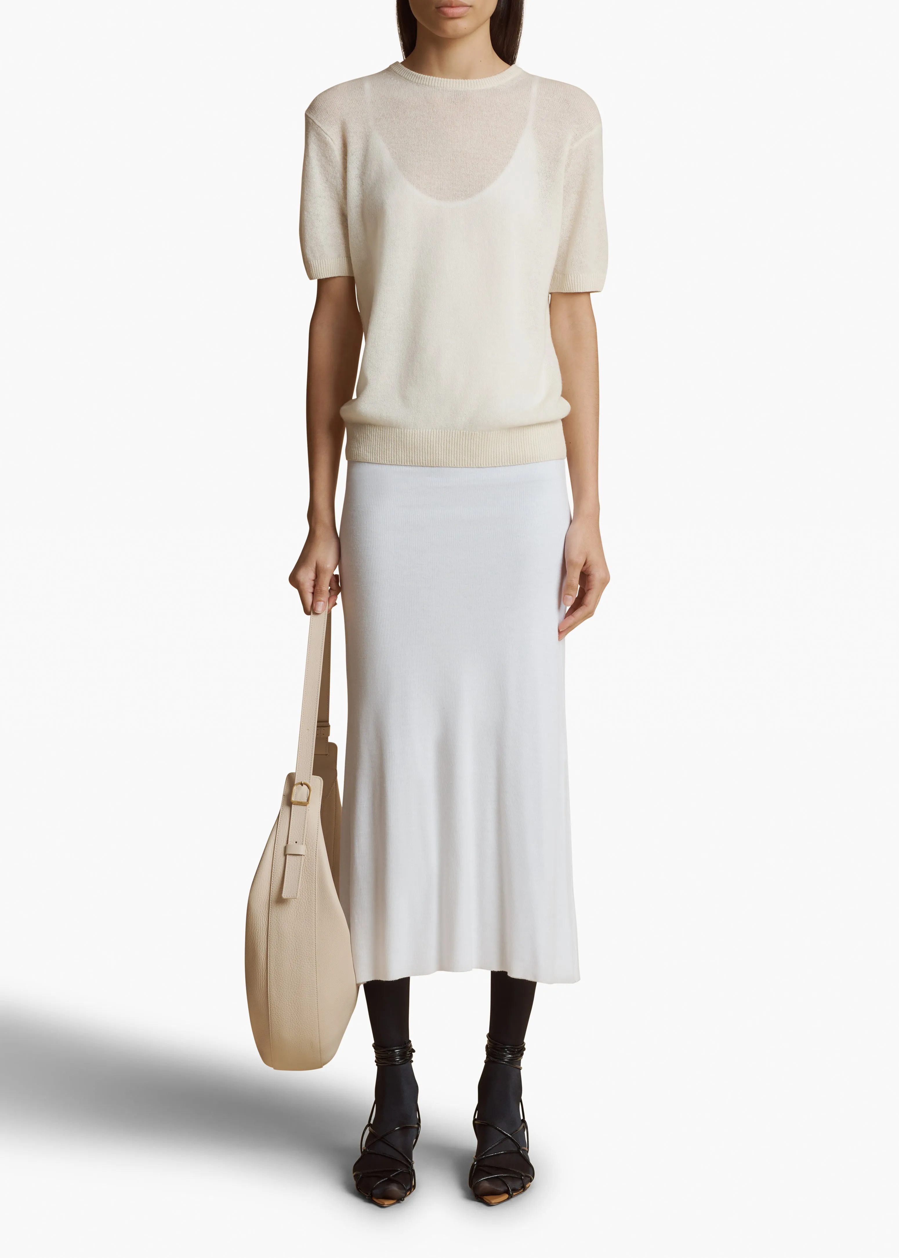 Pierre Sweater in Cream sold by KHAITE product image thumbnail 2