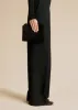 Lina Crossbody Bag in Black Suede sold by KHAITE