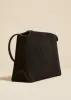 Lina Crossbody Bag in Black Suede sold by KHAITE