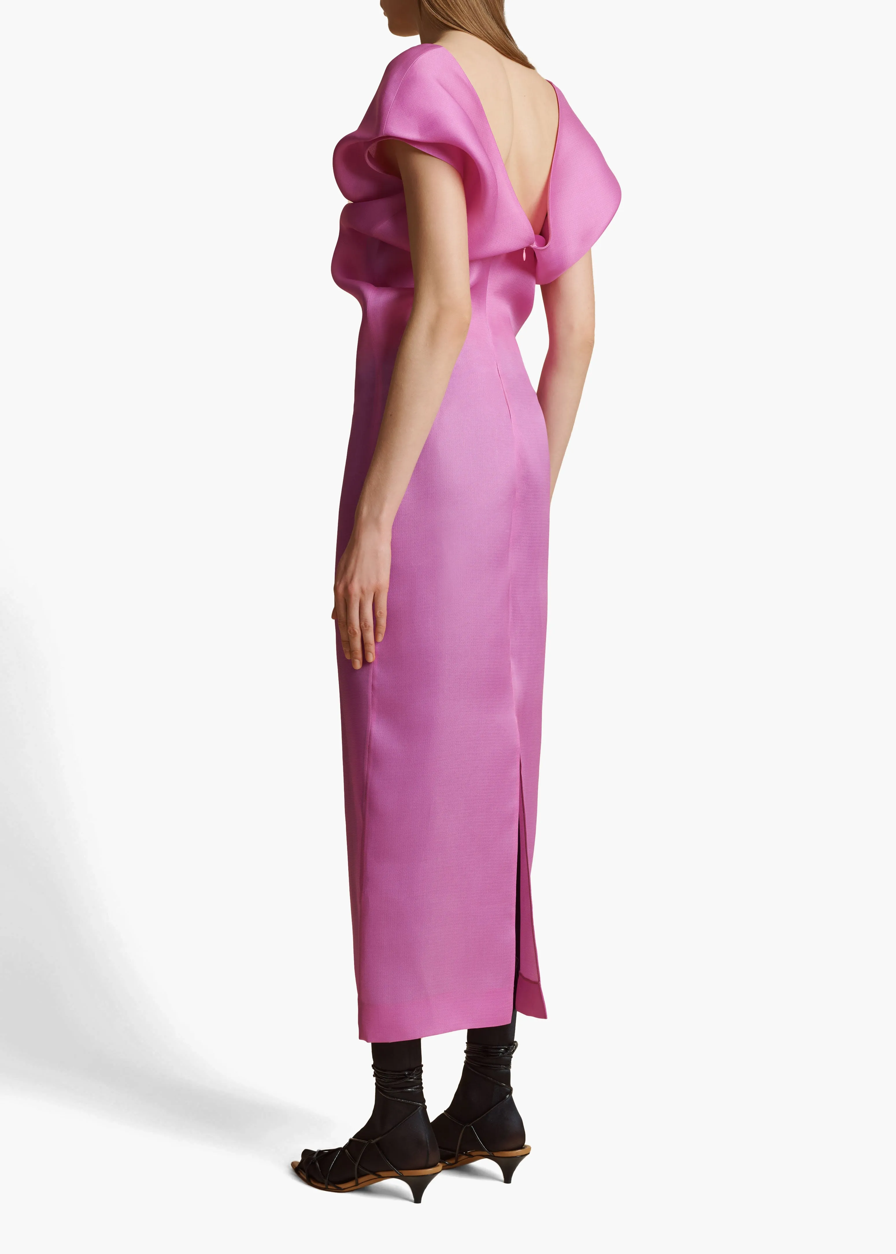 Ima Dress in Orchid sold by KHAITE product image thumbnail 4