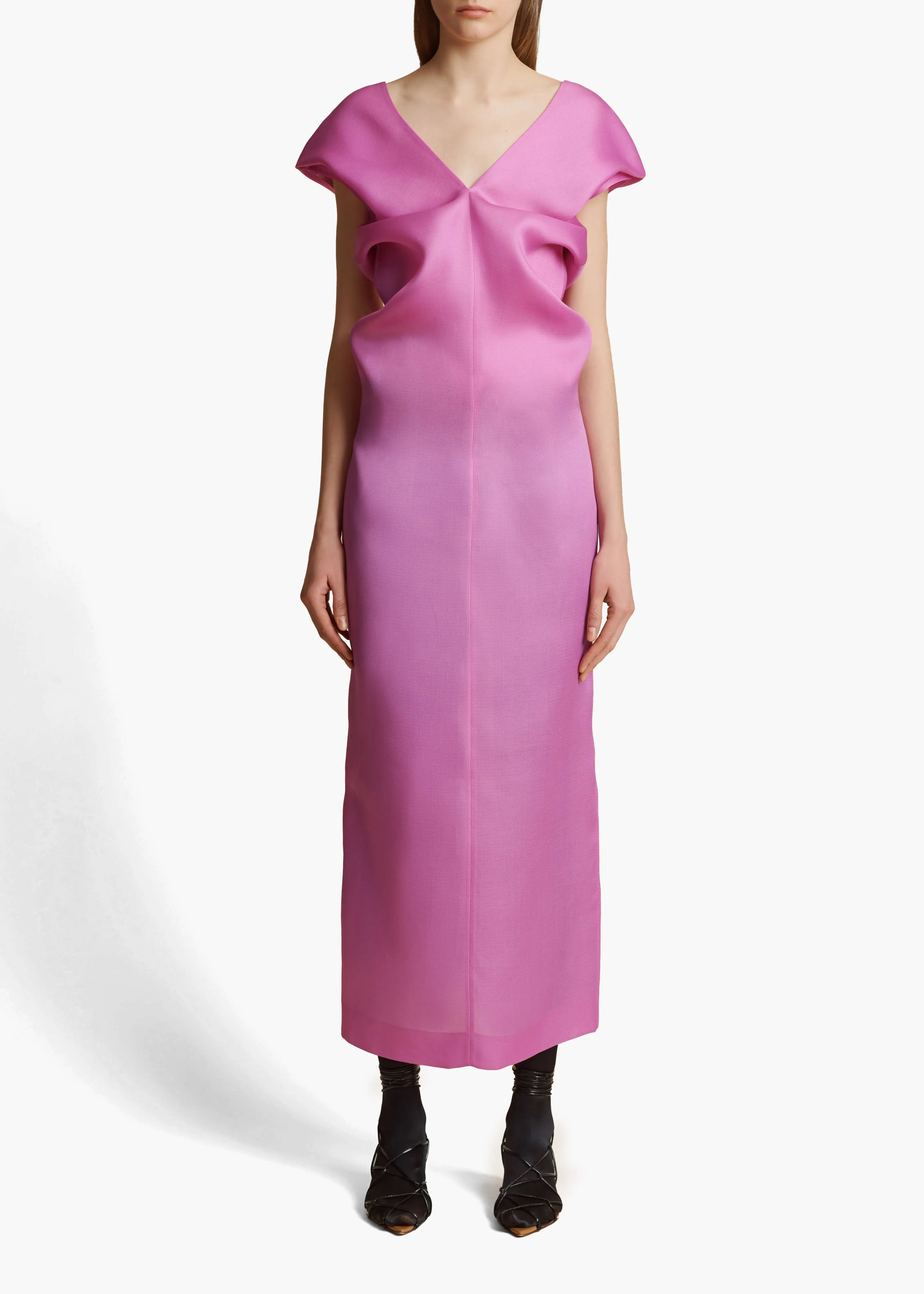 Ima Dress in Orchid sold by KHAITE product image thumbnail 3
