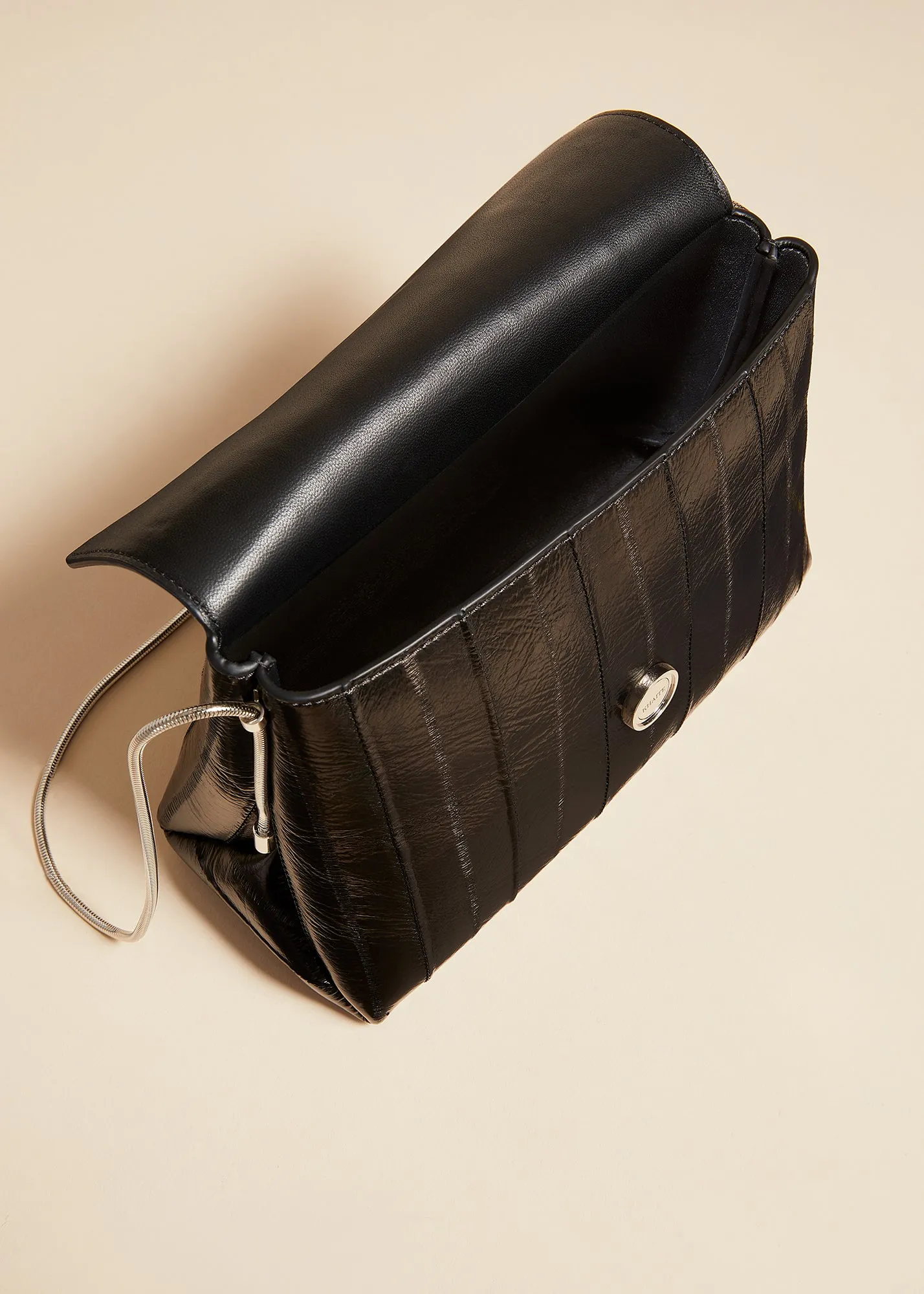 Bobbi Bag in Black Eel Leather sold by KHAITE product image thumbnail 3