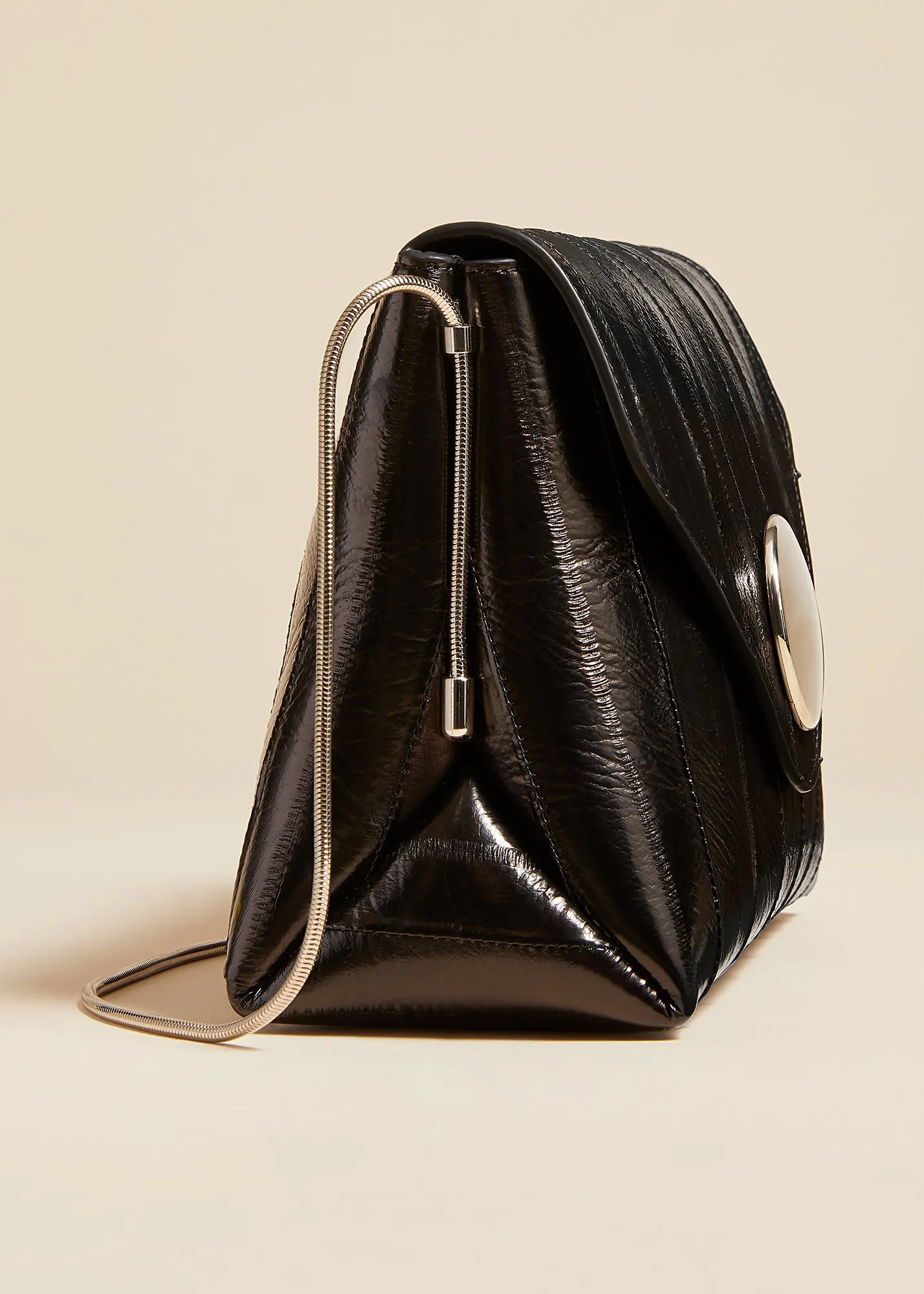 Bobbi Bag in Black Eel Leather sold by KHAITE product image thumbnail 4