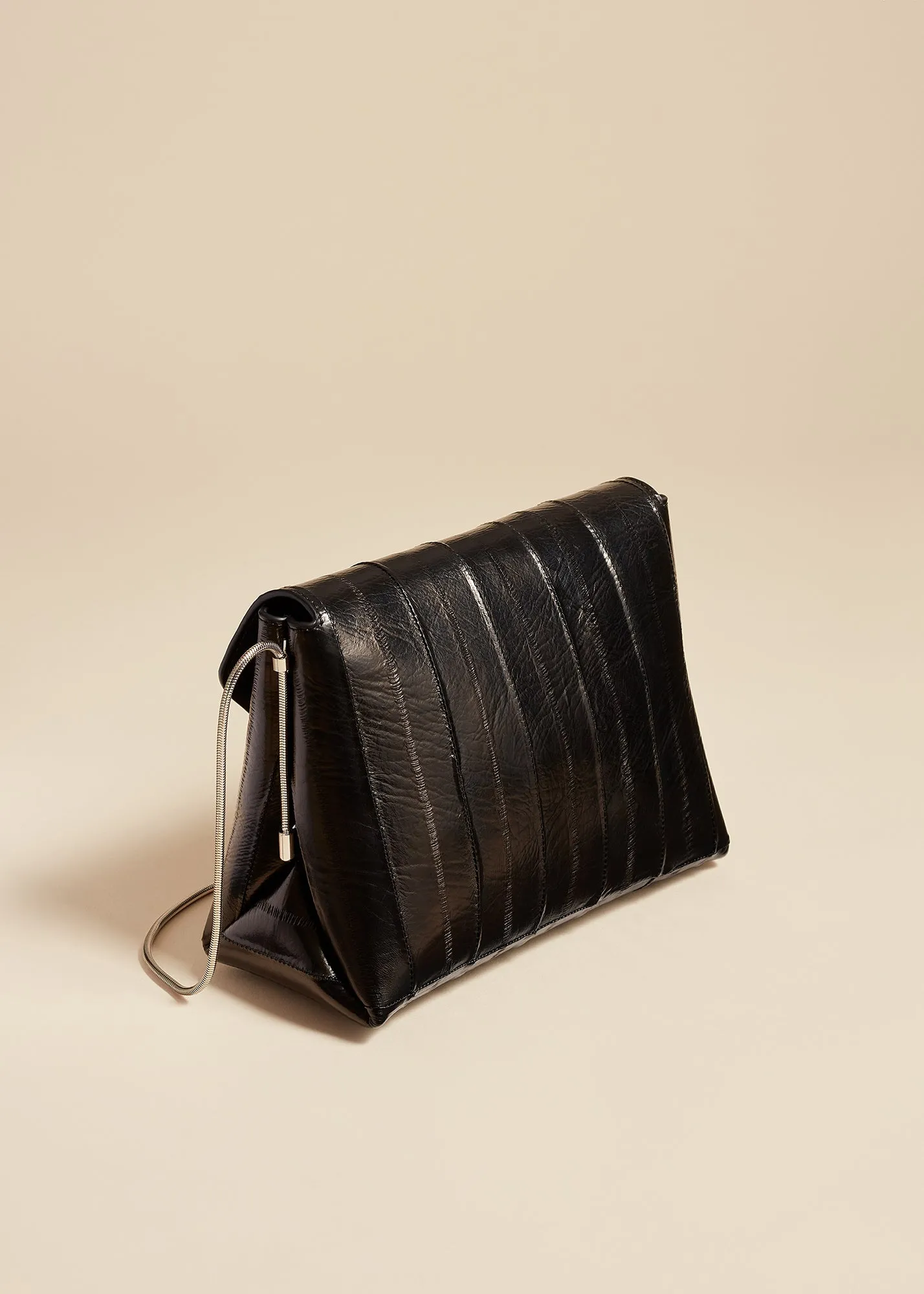 Bobbi Bag in Black Eel Leather sold by KHAITE product image thumbnail 2