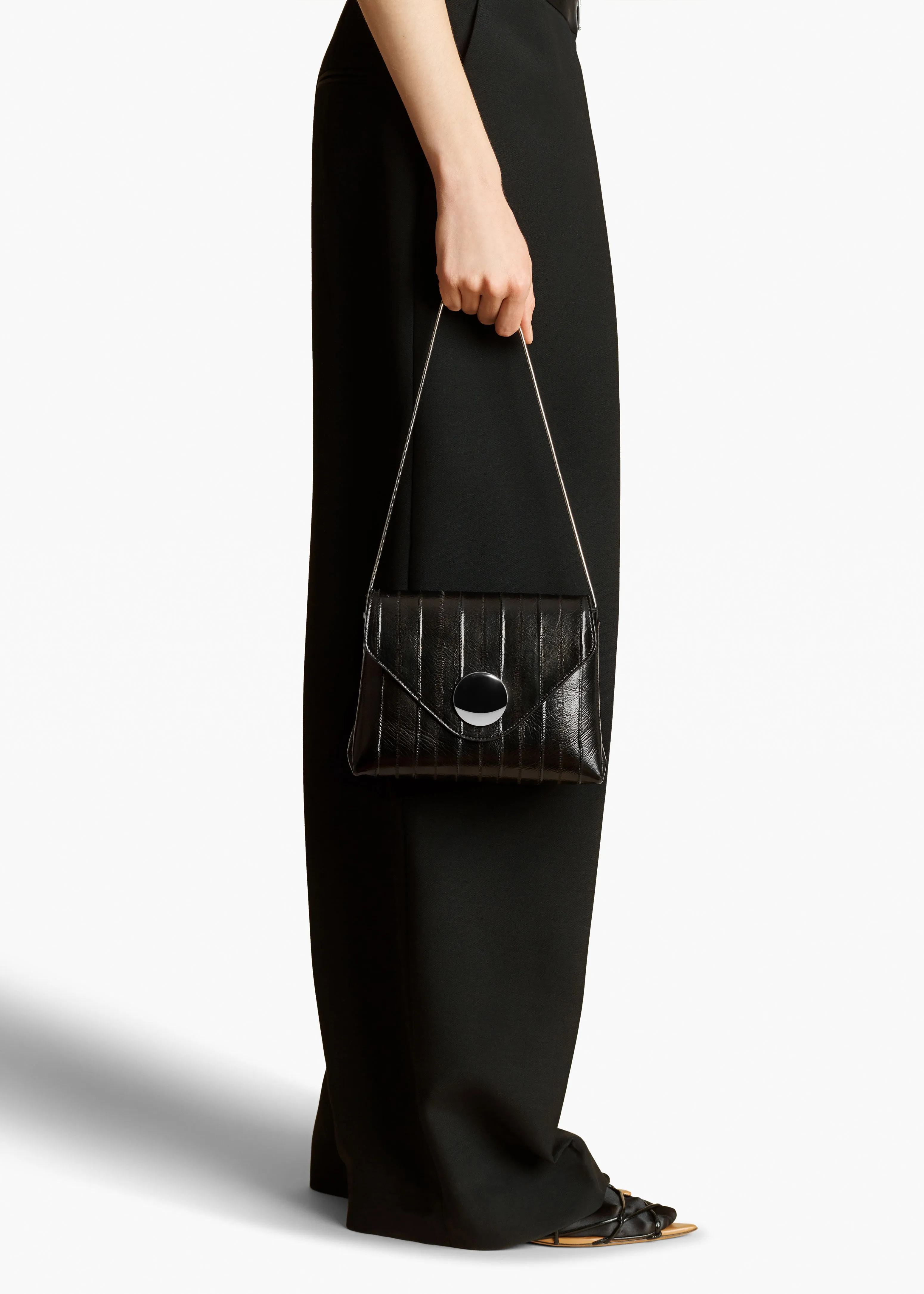 Bobbi Bag in Black Eel Leather sold by KHAITE product image thumbnail 5