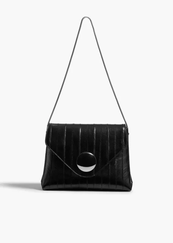 Bobbi Bag in Black Eel Leather sold by KHAITE