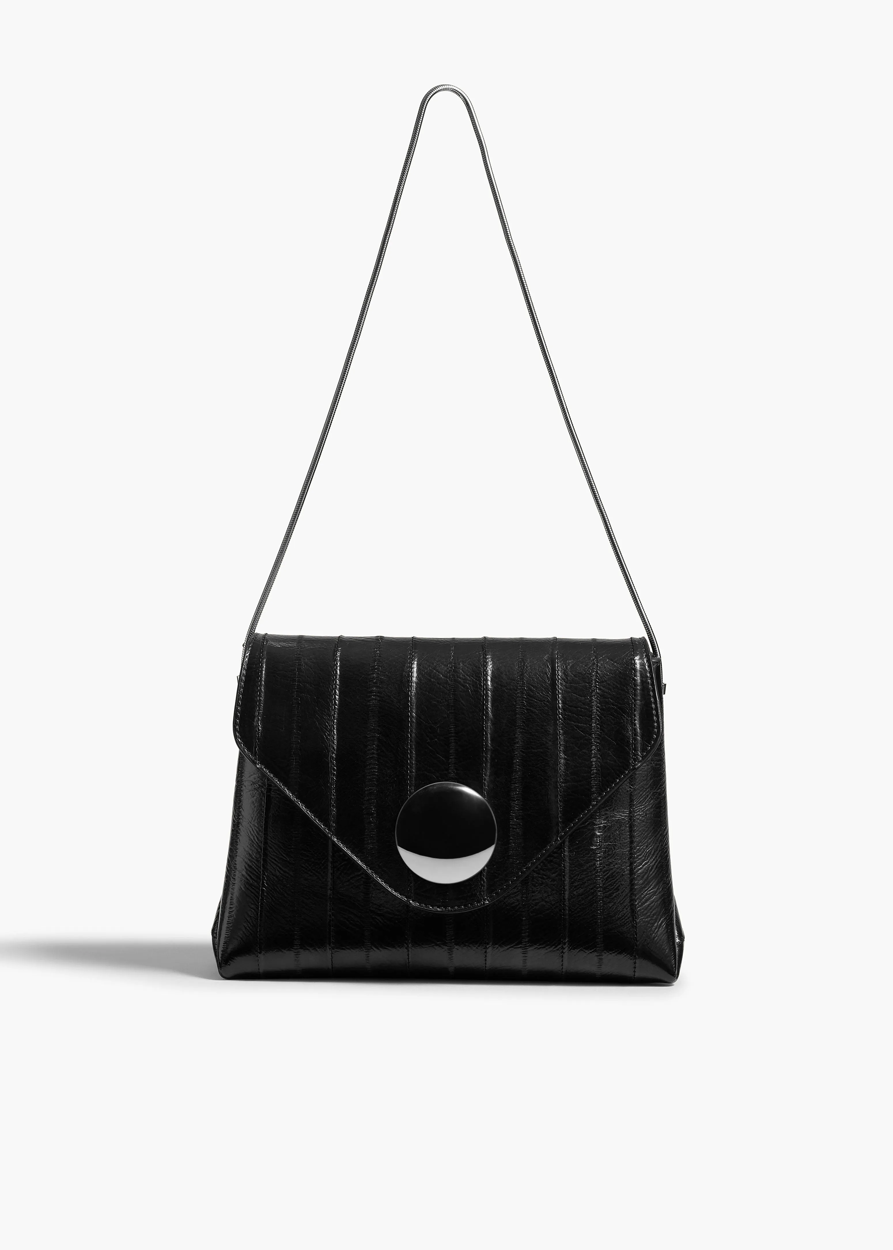 Bobbi Bag in Black Eel Leather sold by KHAITE