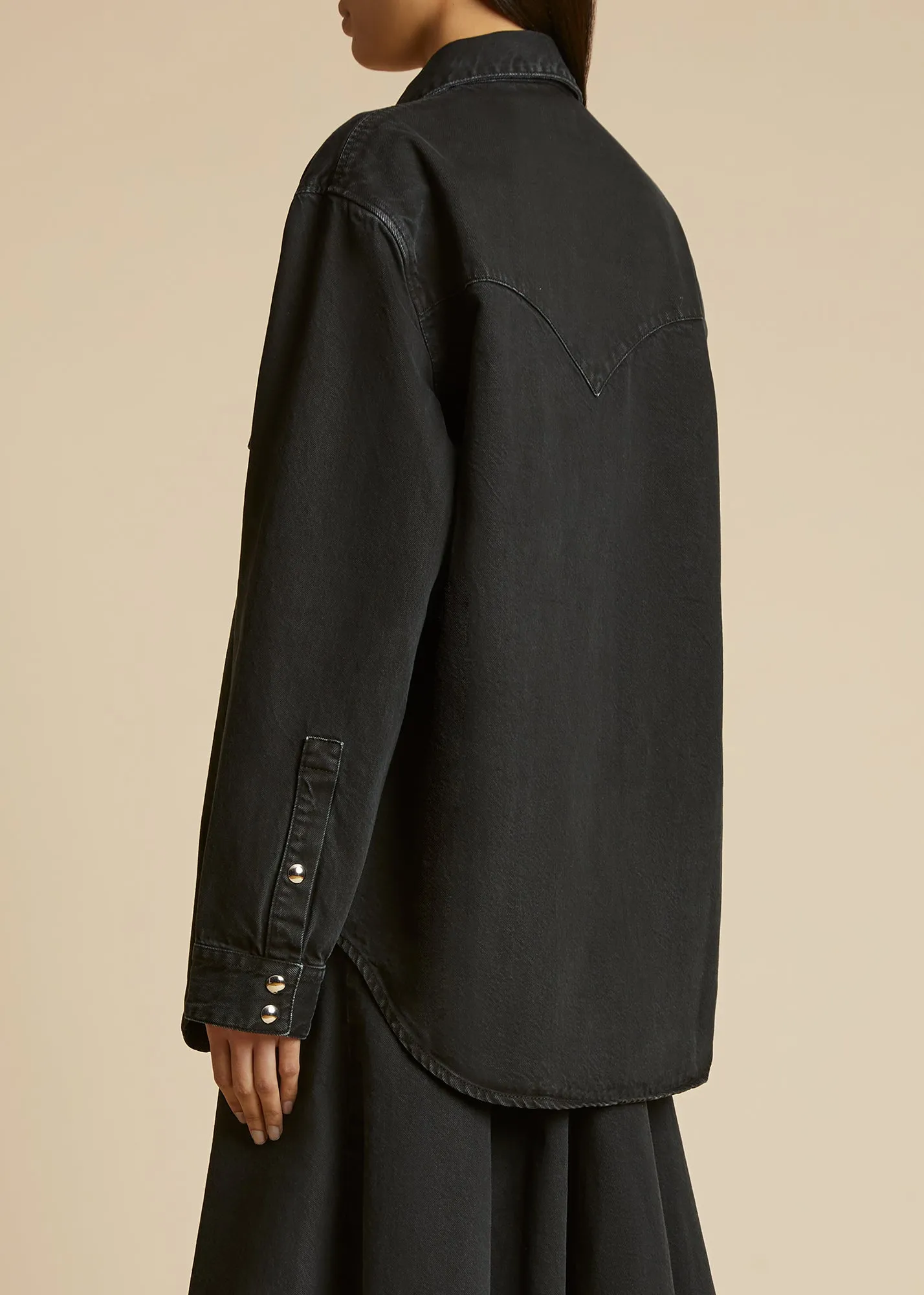 The Jinn Top in Prescott sold by KHAITE product image thumbnail 3