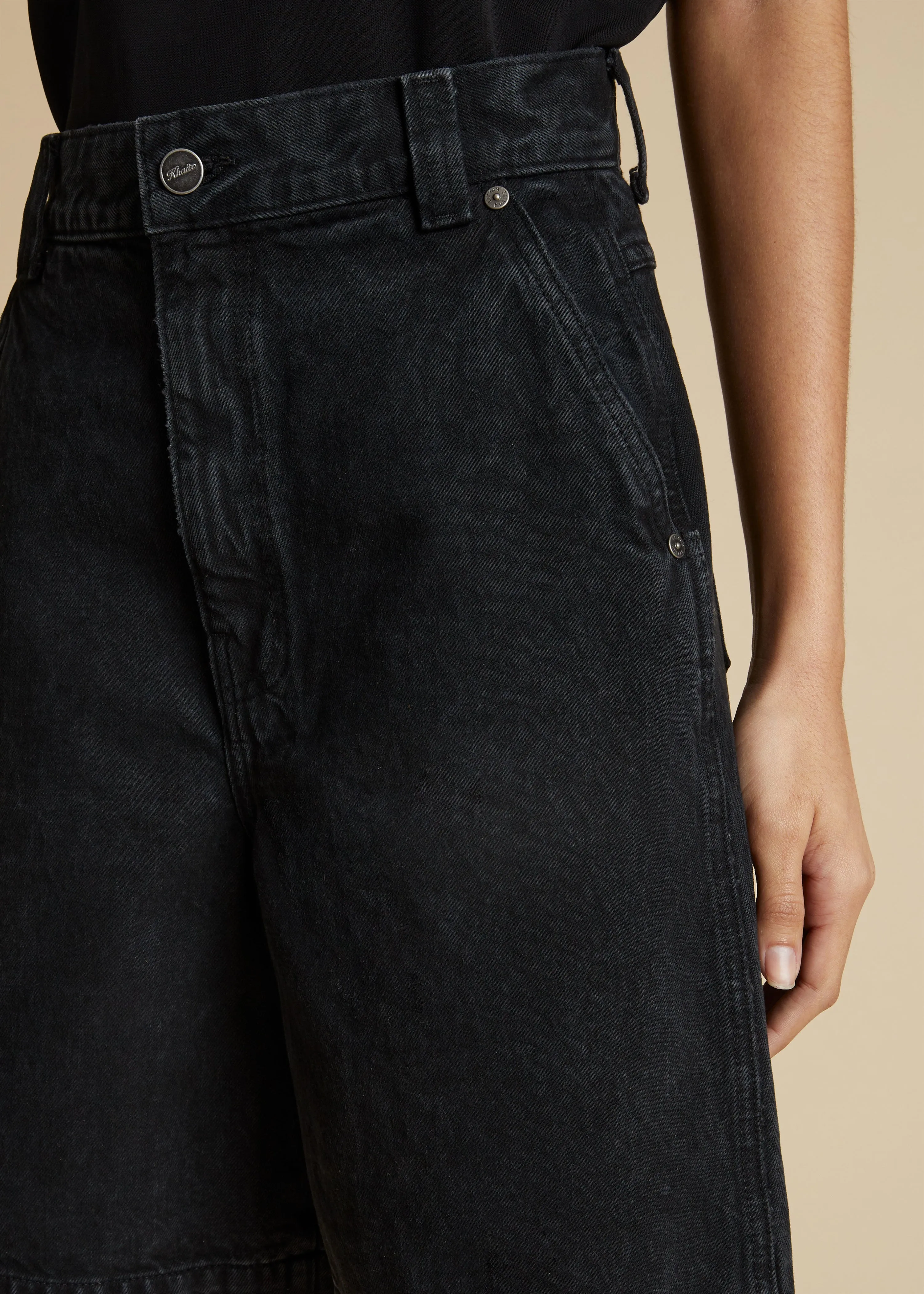 The Hayden Jean Short in Prescott sold by KHAITE product image thumbnail 5