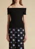 The Ricki Top in Black sold by KHAITE