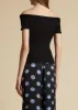 The Ricki Top in Black sold by KHAITE