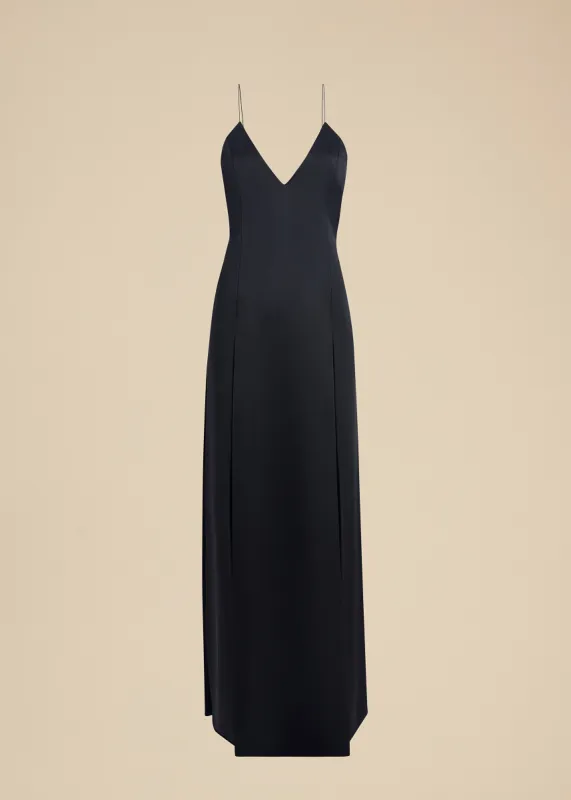 Nonya Dress in Black sold by KHAITE