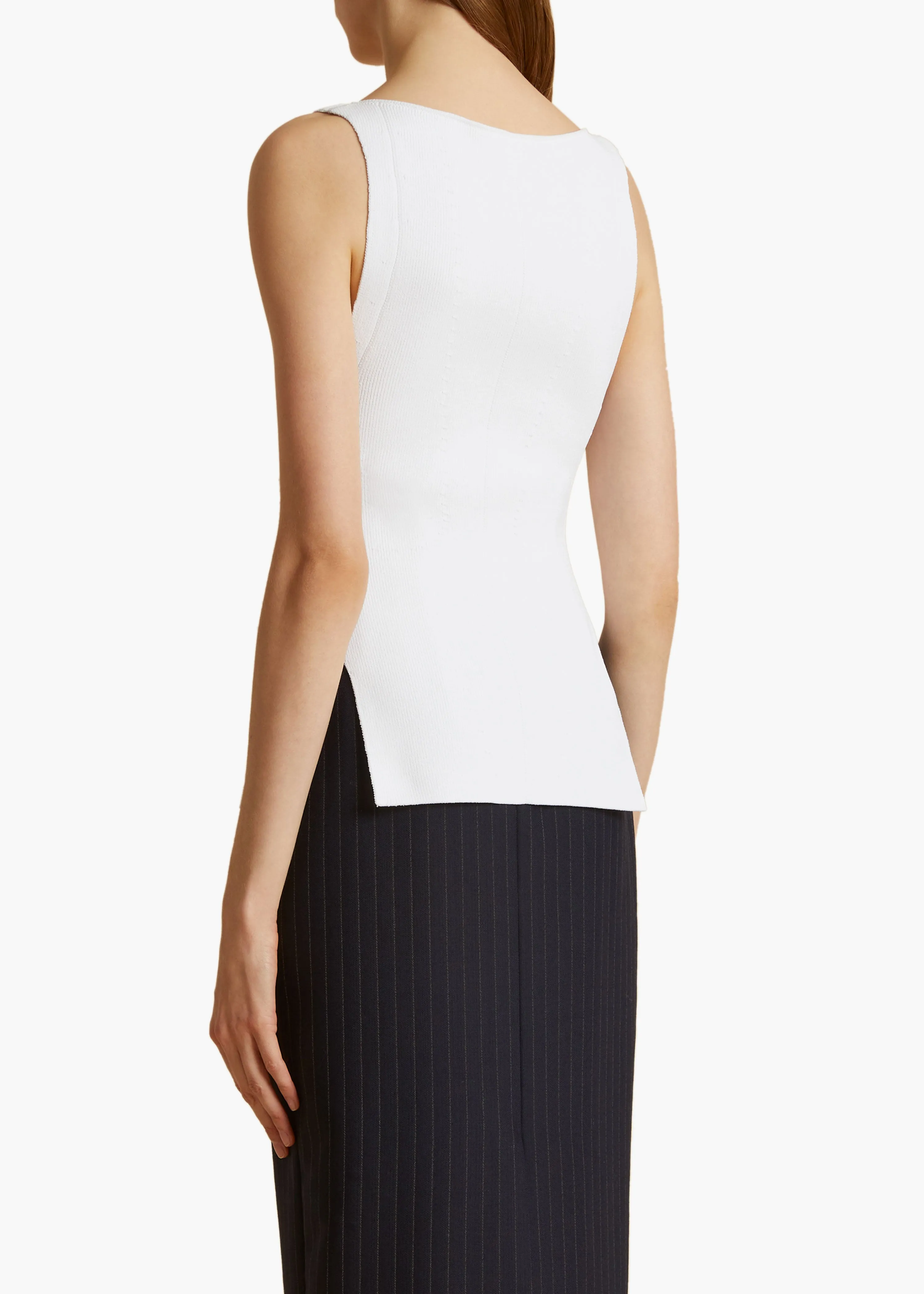 Evelyn Top in Glaze sold by KHAITE product image thumbnail 4