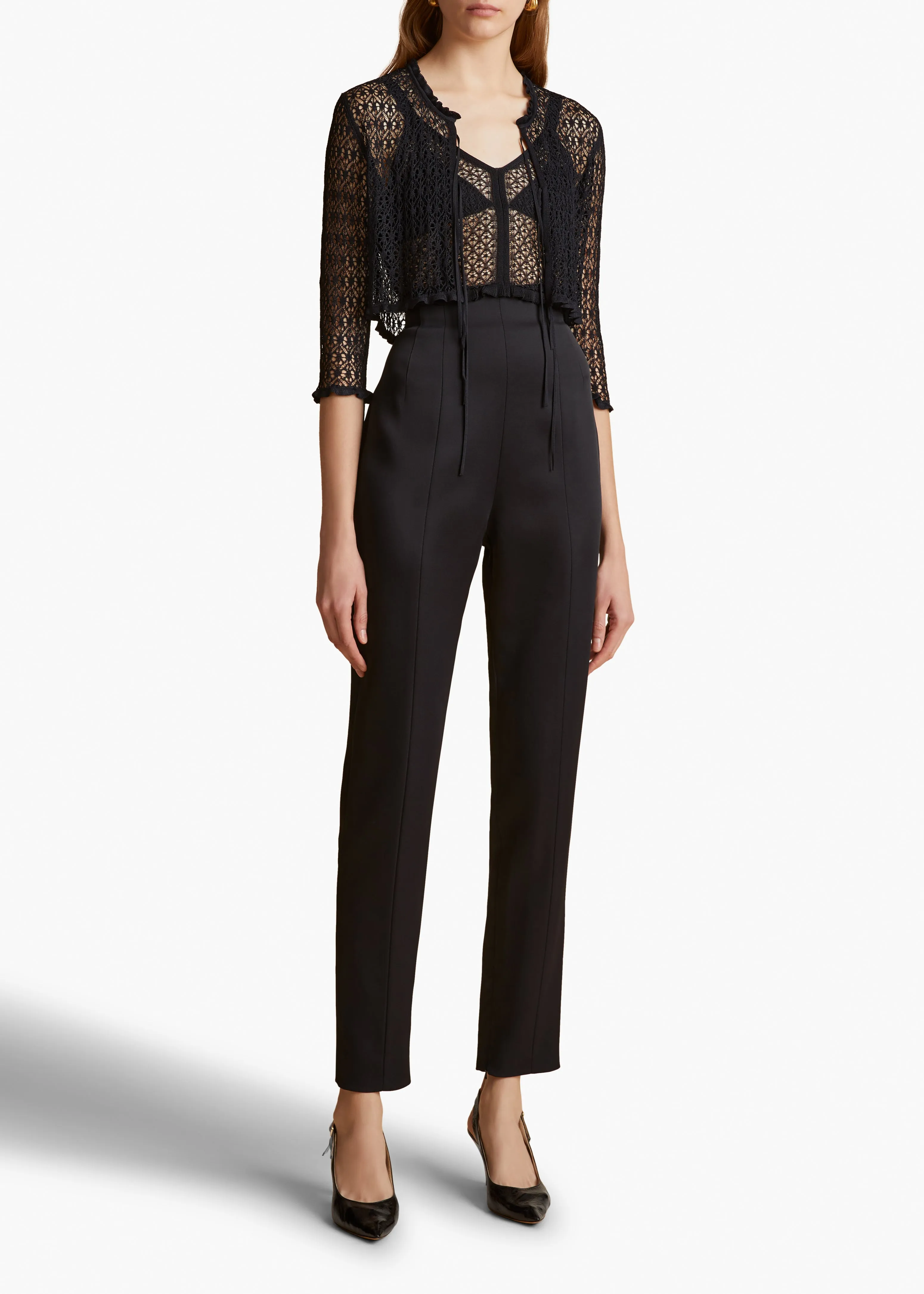 Lenn Pant in Black sold by KHAITE product image thumbnail 2