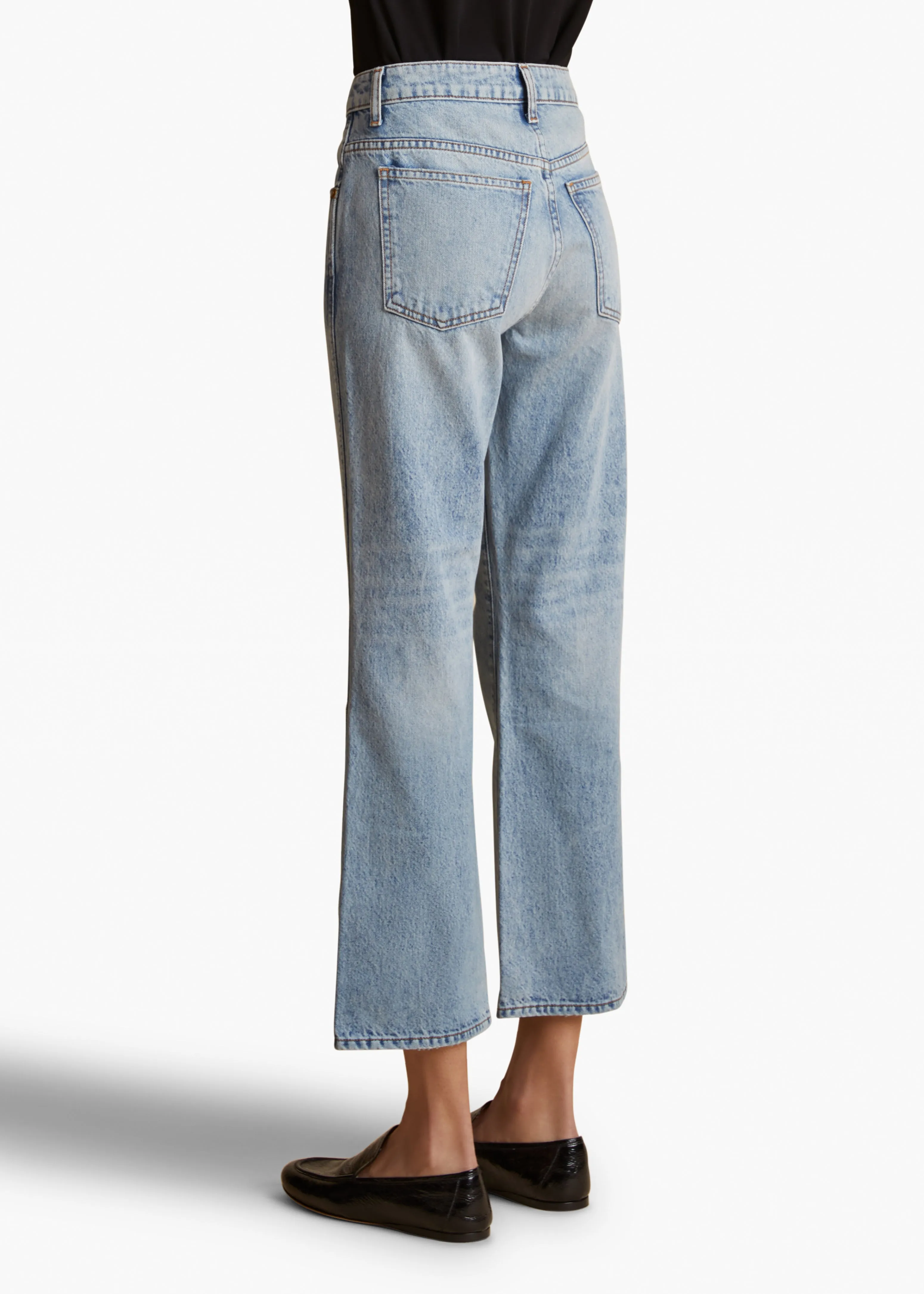 Vivian Stretch Jean in Bryce sold by KHAITE product image thumbnail 4