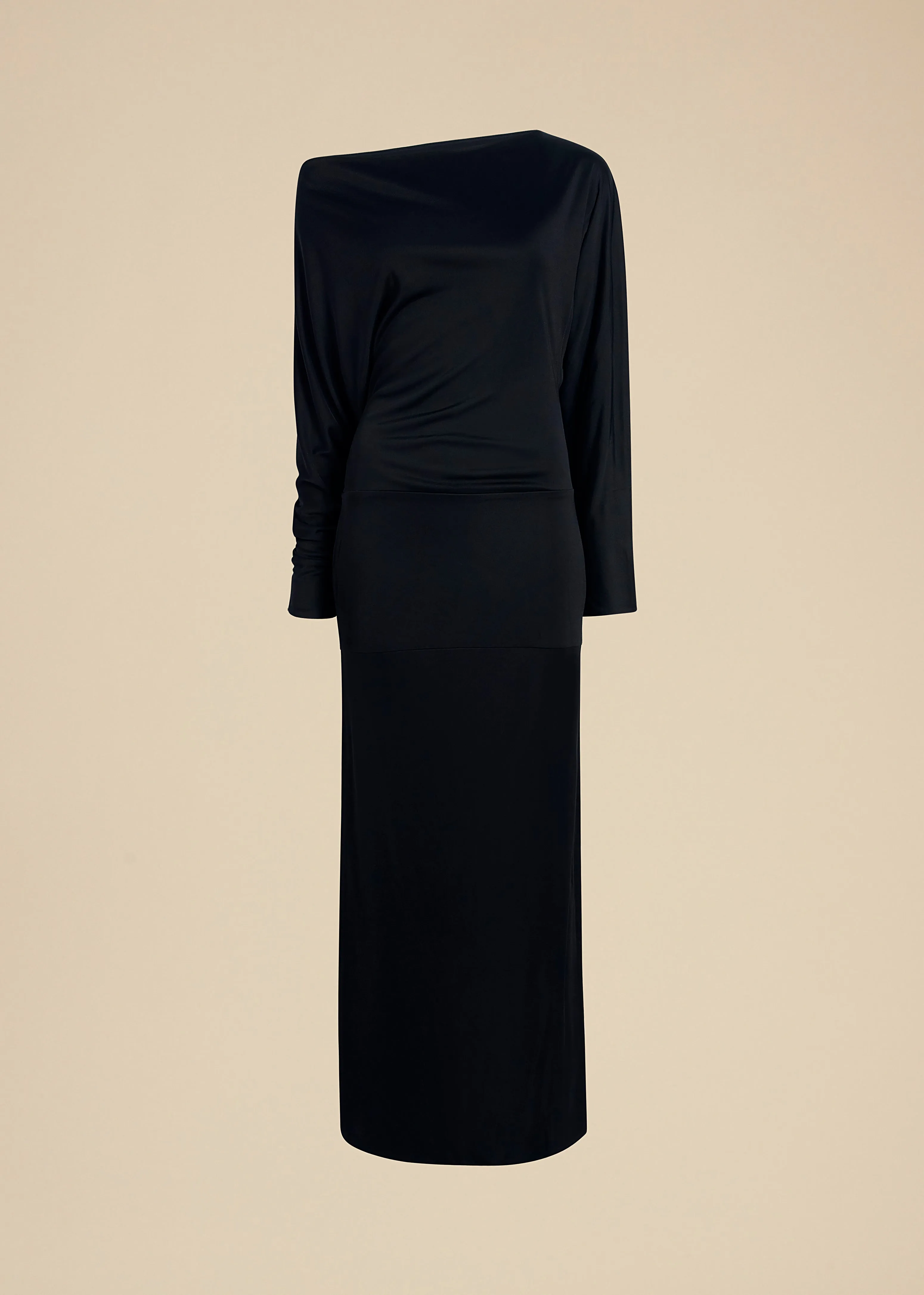Junet Dress in Black sold by KHAITE