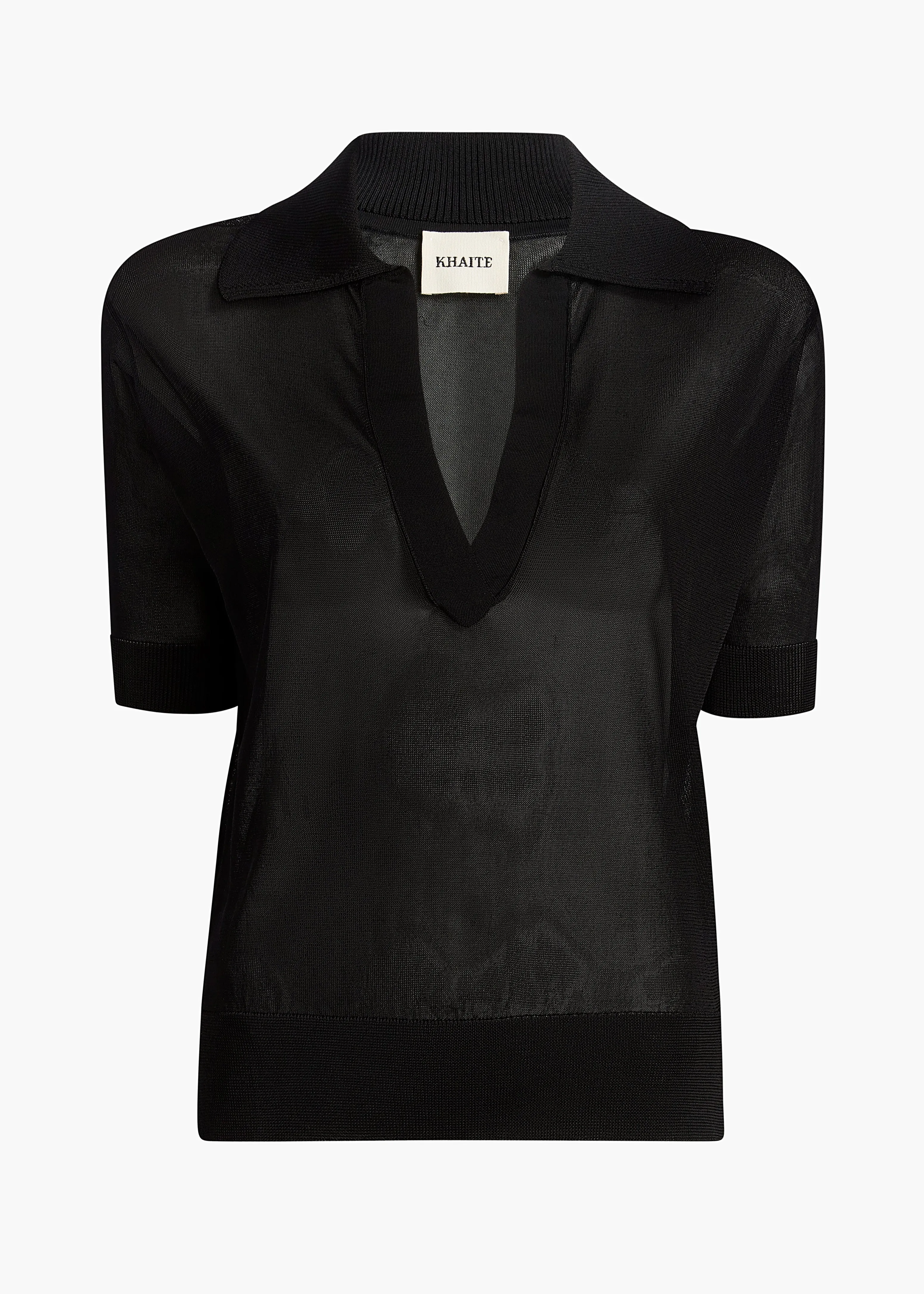 Julita Top in Black sold by KHAITE