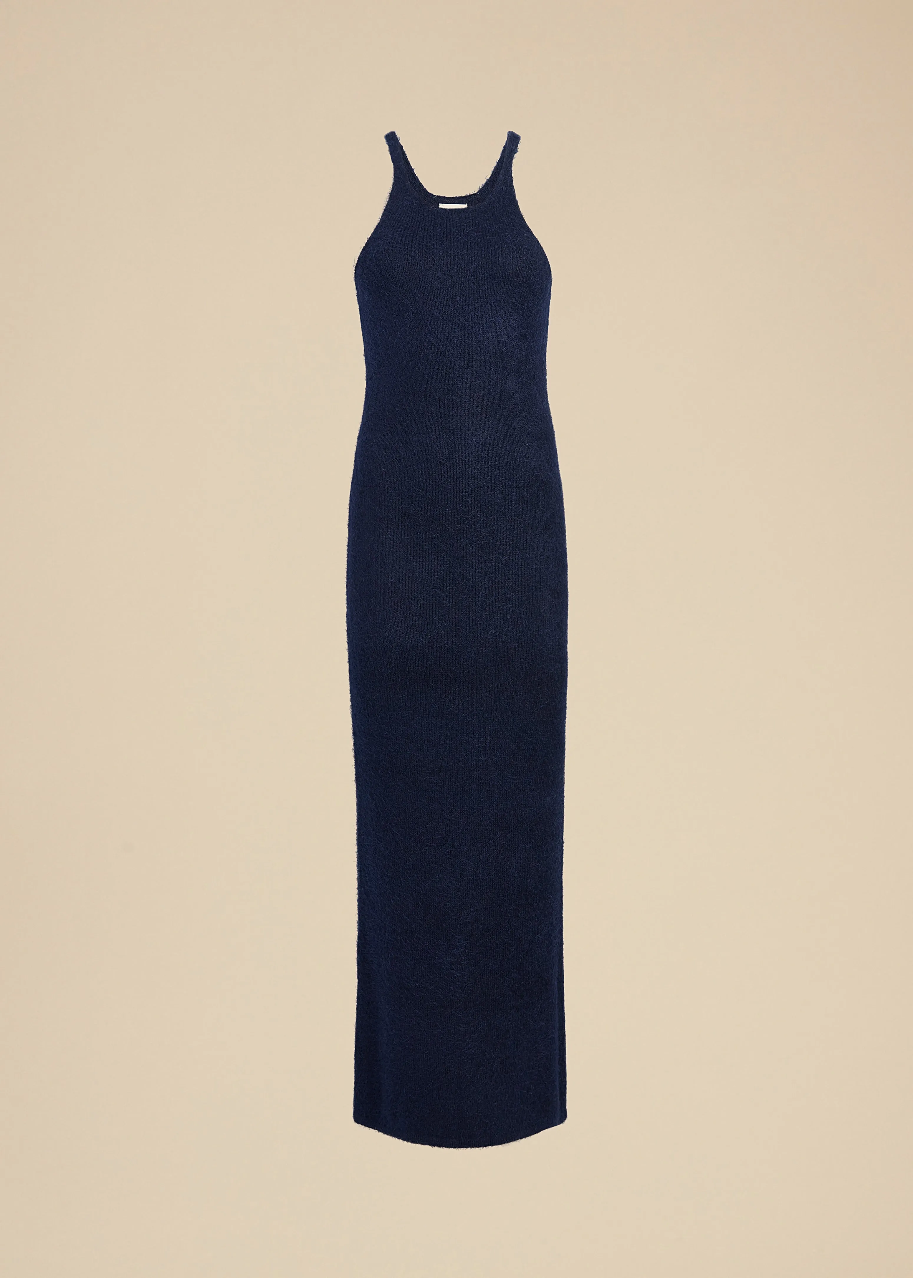 Jaime Dress in Navy sold by KHAITE