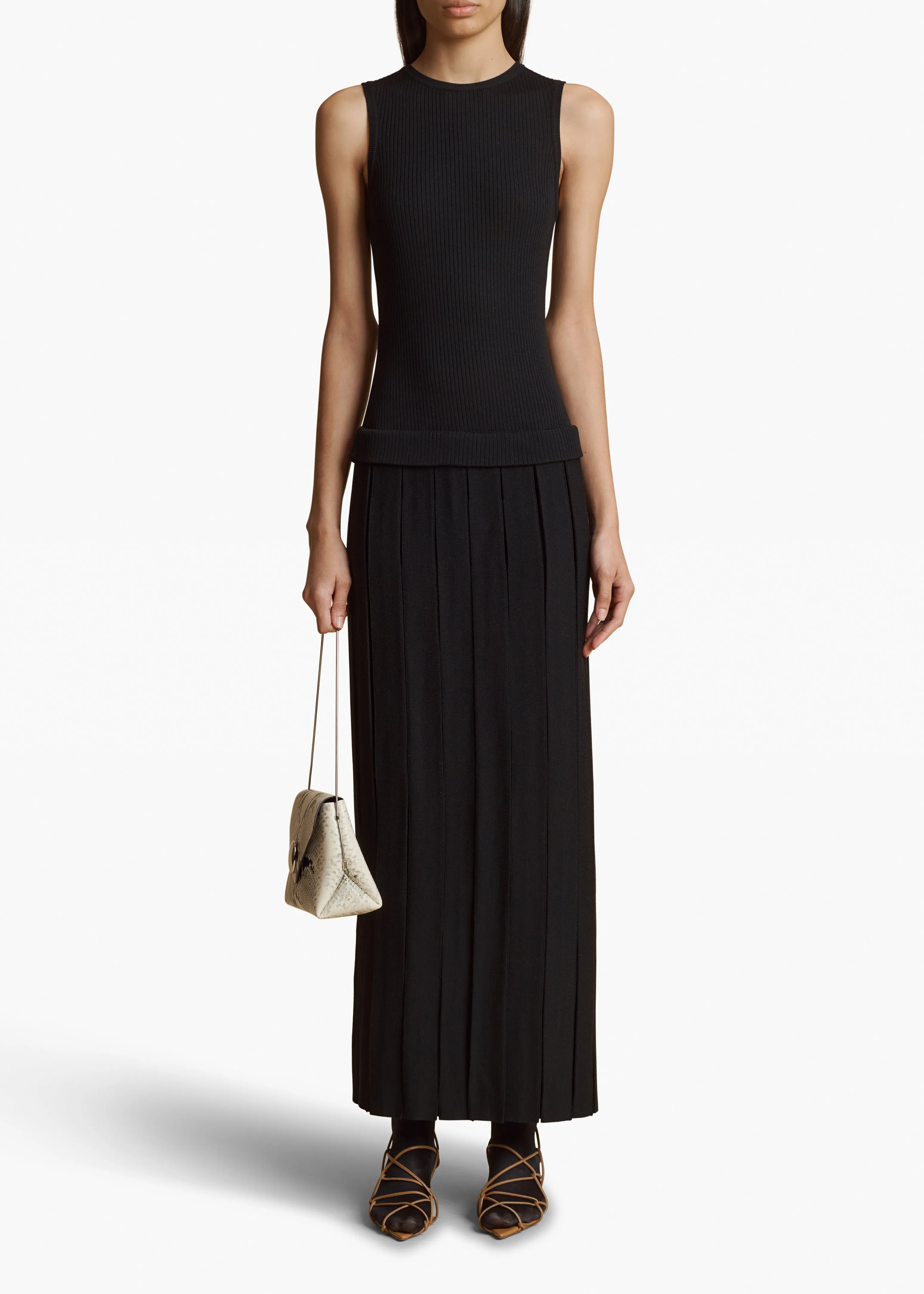 Cassette Dress in Black sold by KHAITE product image thumbnail 2