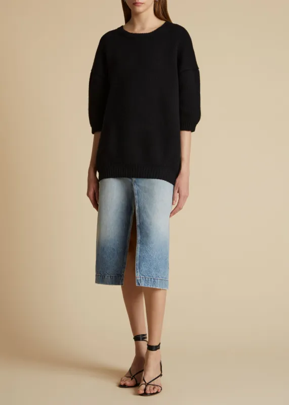 The Fraser Skirt in Bryce sold by KHAITE