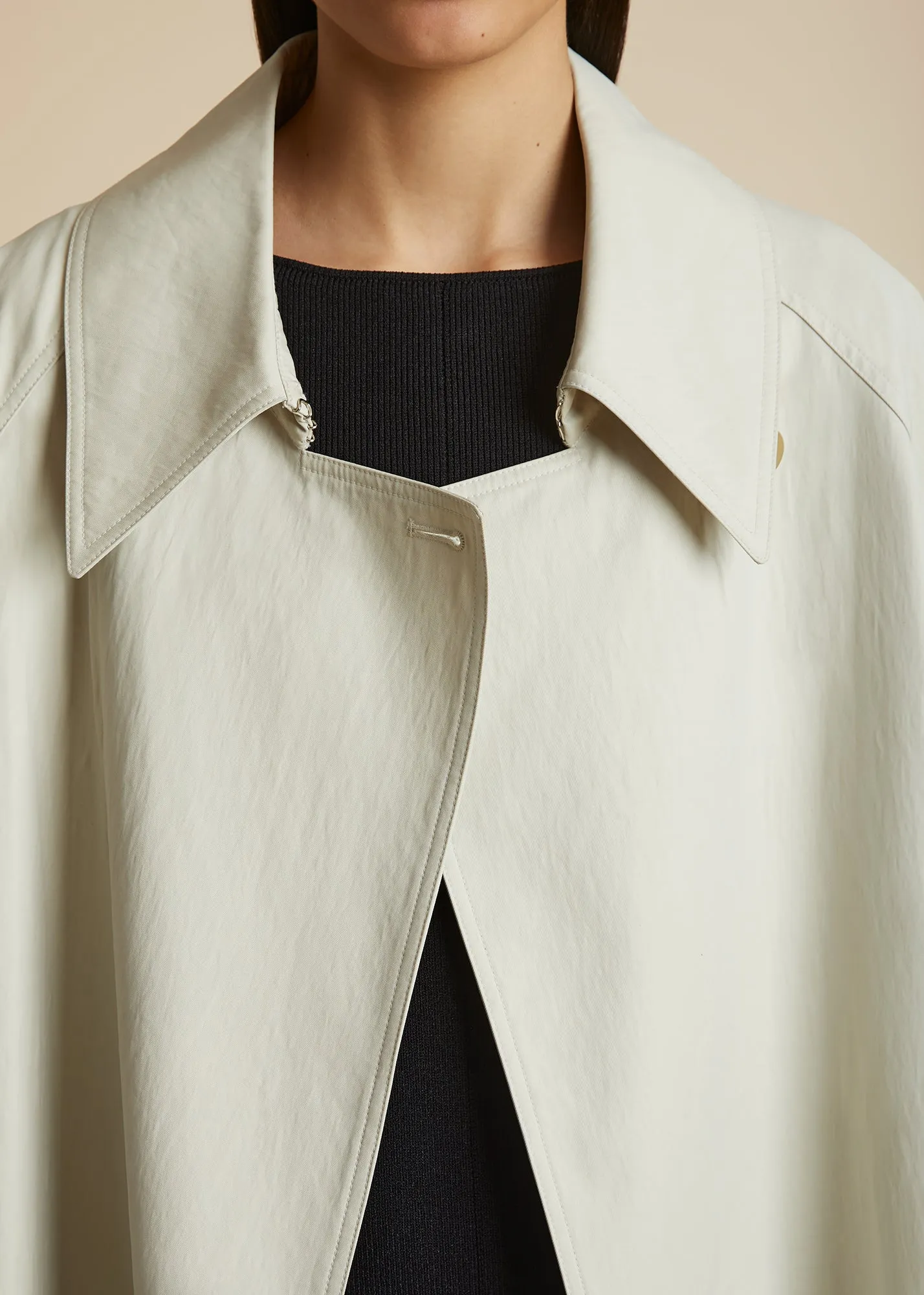 The Minnie Coat in Nimbus sold by KHAITE product image thumbnail 5