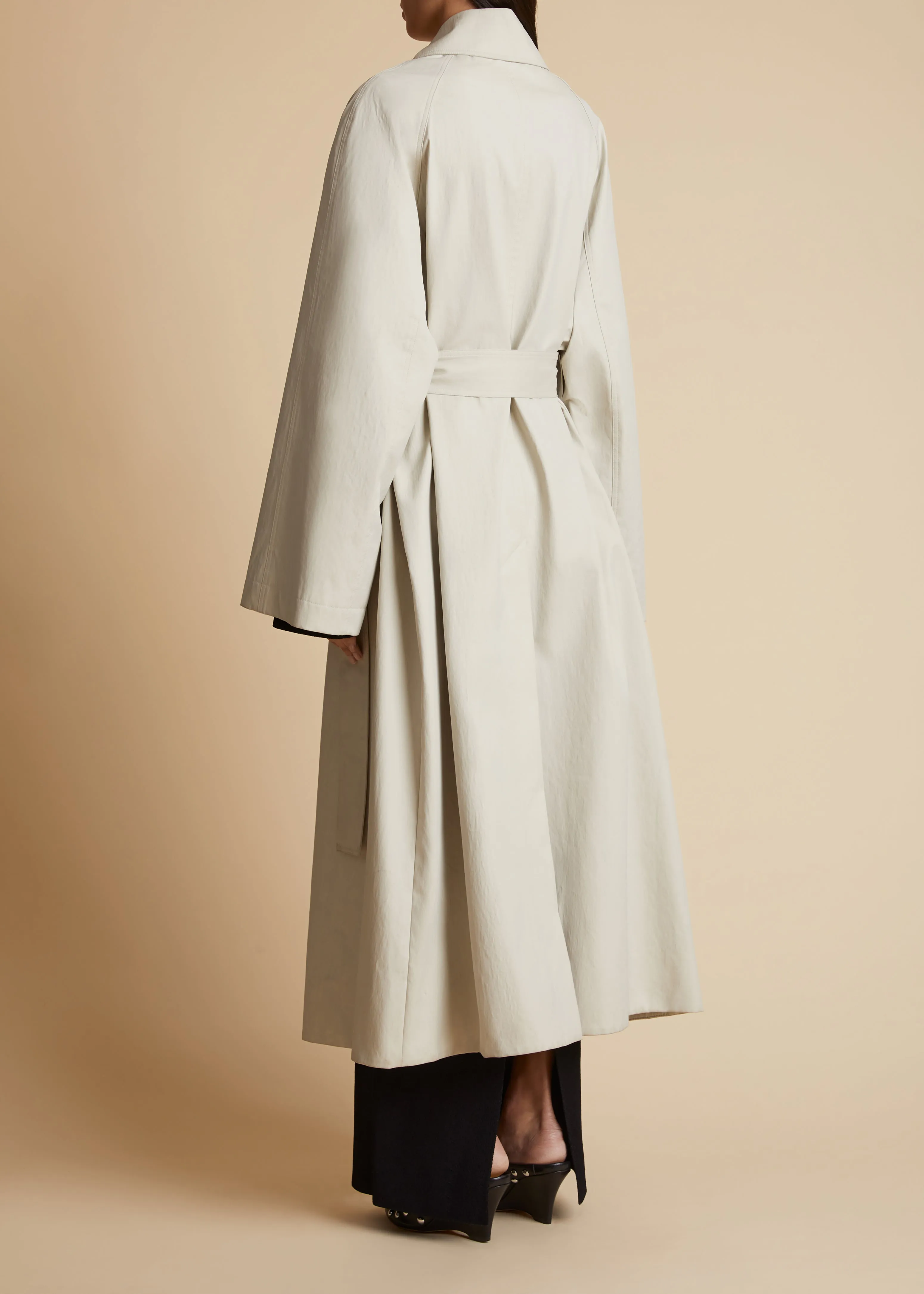 The Minnie Coat in Nimbus sold by KHAITE product image thumbnail 3