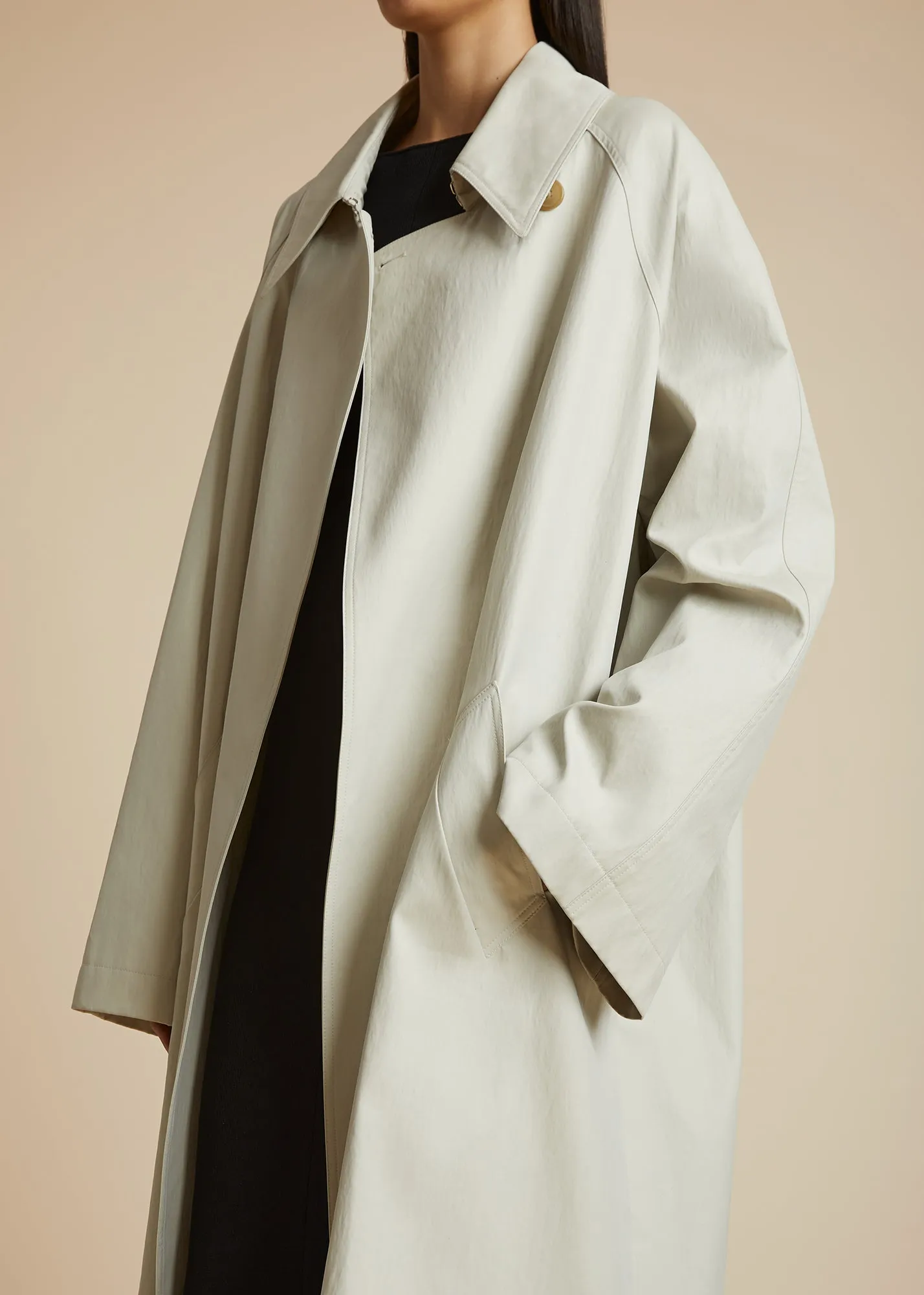 The Minnie Coat in Nimbus sold by KHAITE product image thumbnail 4