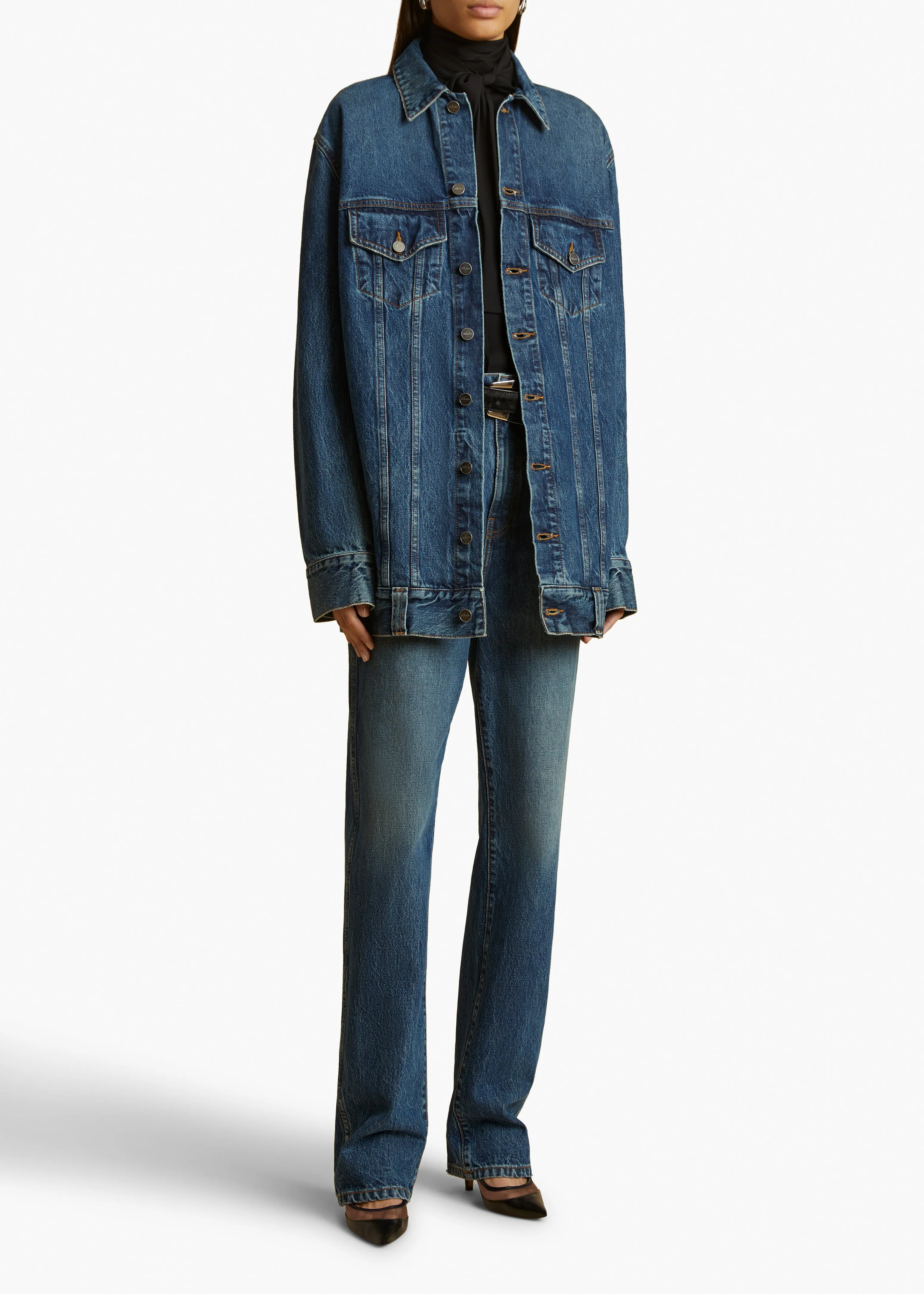 Ross Jacket in Archer sold by KHAITE product image thumbnail 2