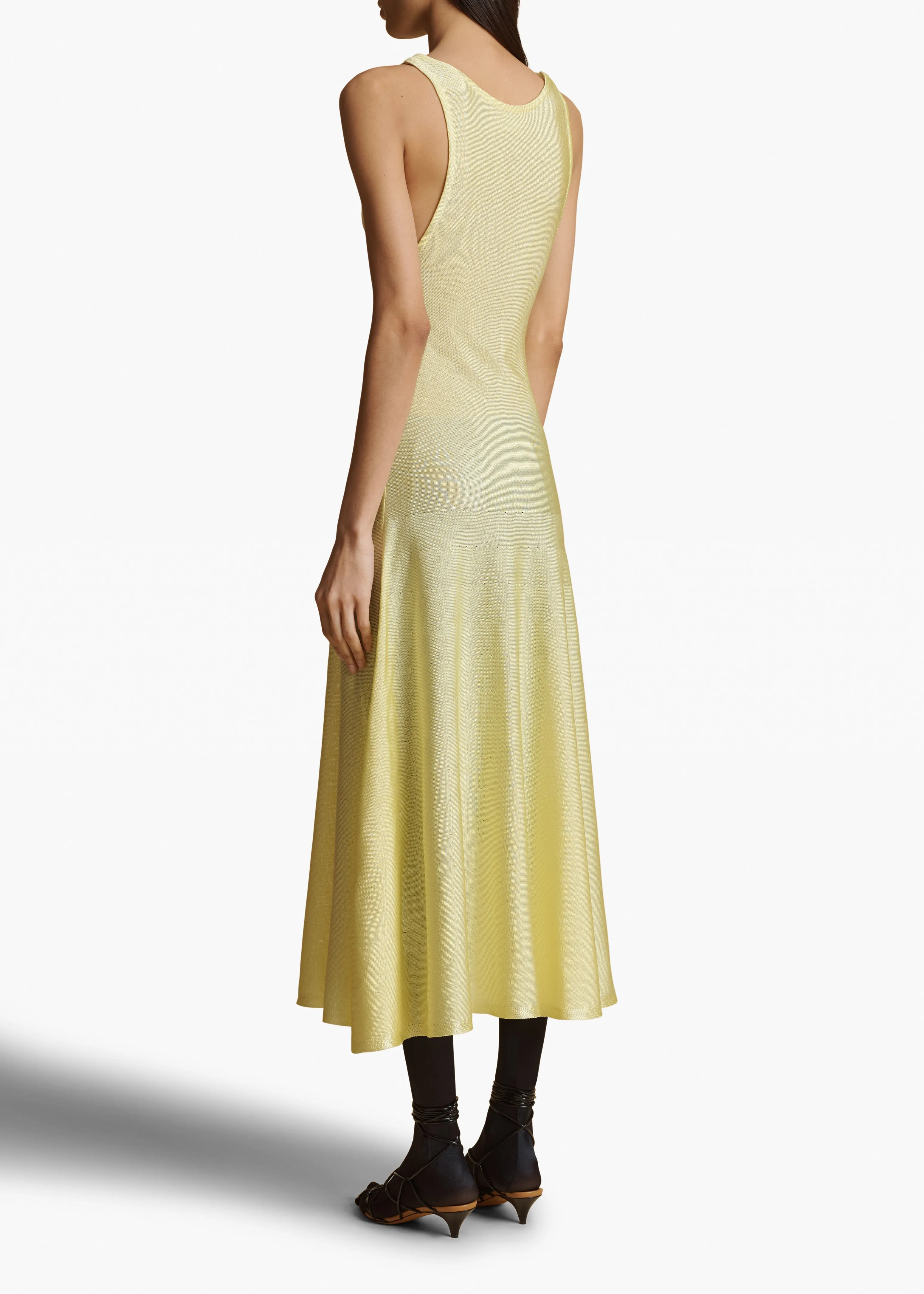 Hencil Dress in Yuzu sold by KHAITE product image thumbnail 4