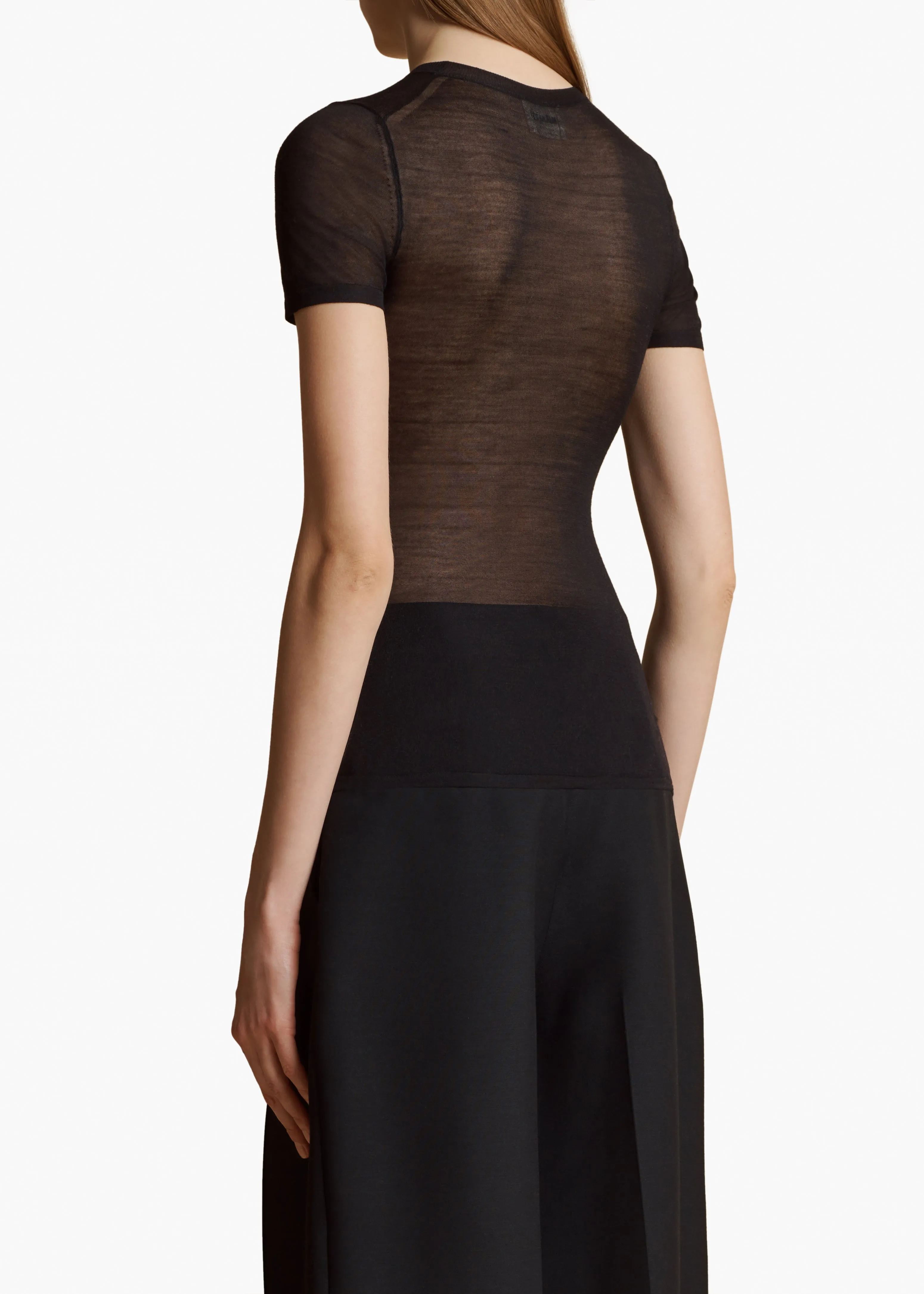 Nico Top in Black sold by KHAITE product image thumbnail 3