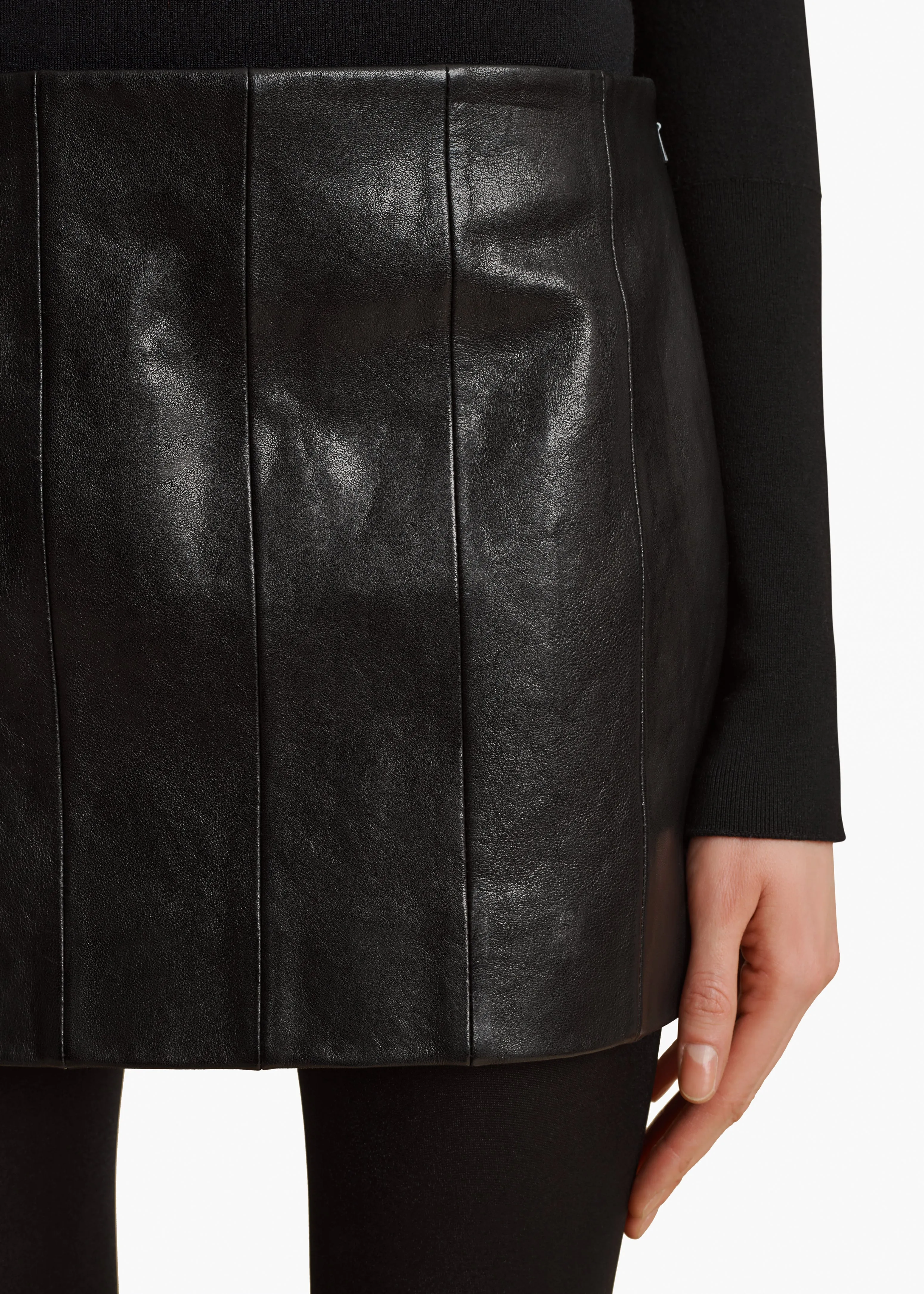 Meelar Skirt in Black sold by KHAITE product image thumbnail 5