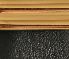 Bambi Belt in Black Leather with Gold sold by KHAITE product image thumbnail 2