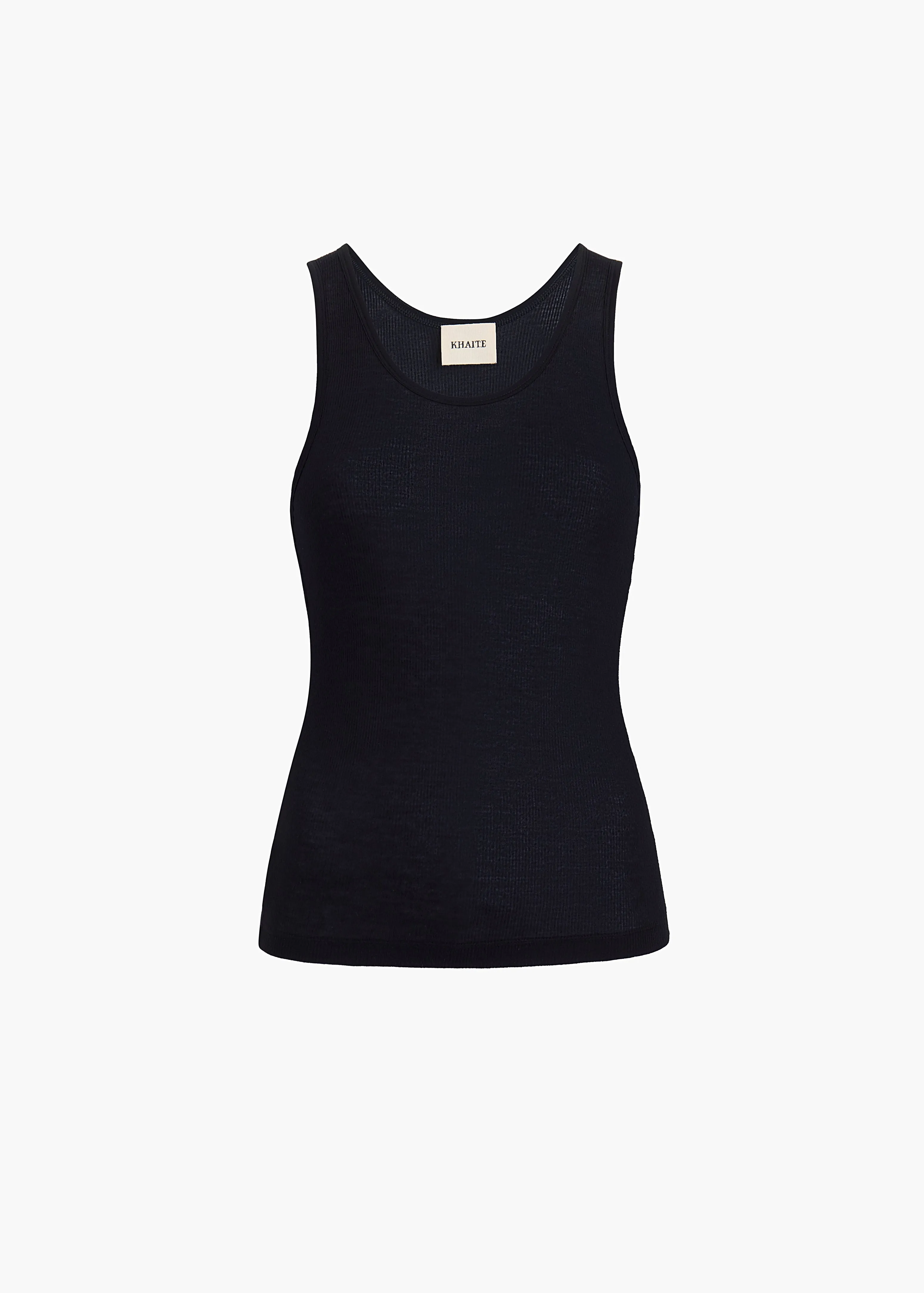 Johnnie Top in Black sold by KHAITE