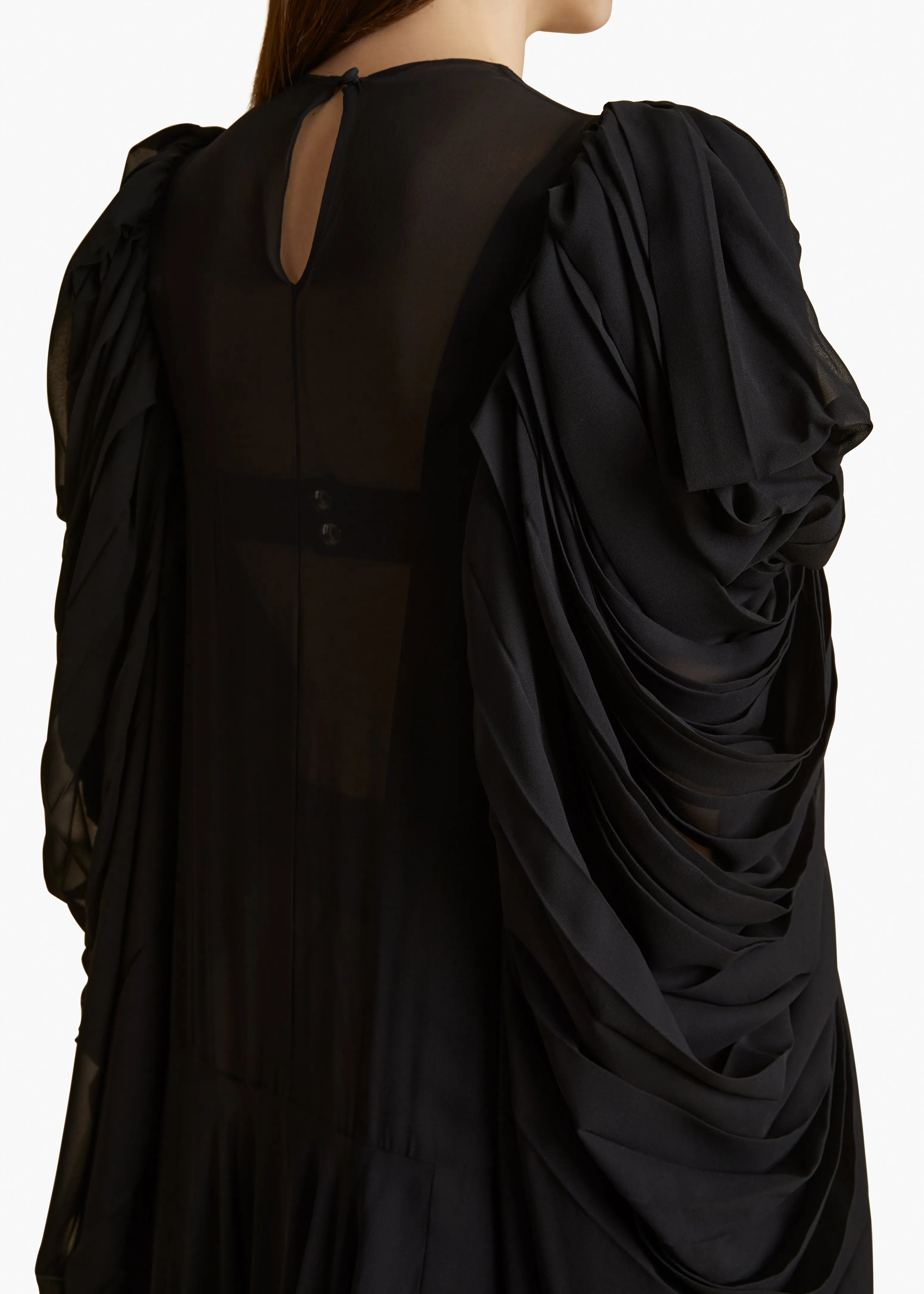 Issa Dress in Black sold by KHAITE product image thumbnail 4