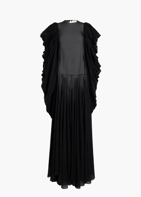 Issa Dress in Black sold by KHAITE