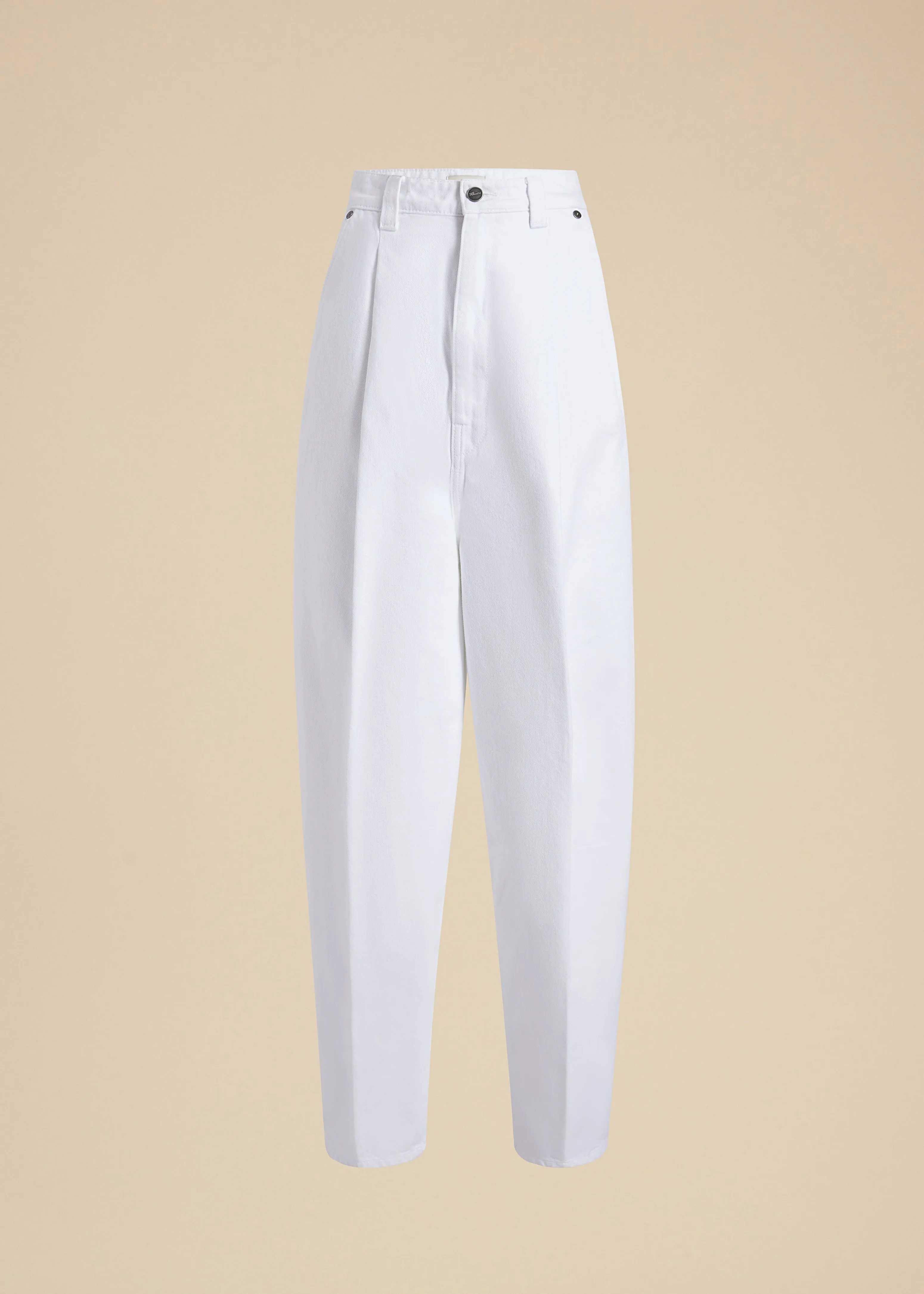 Ashford Jean in White sold by KHAITE
