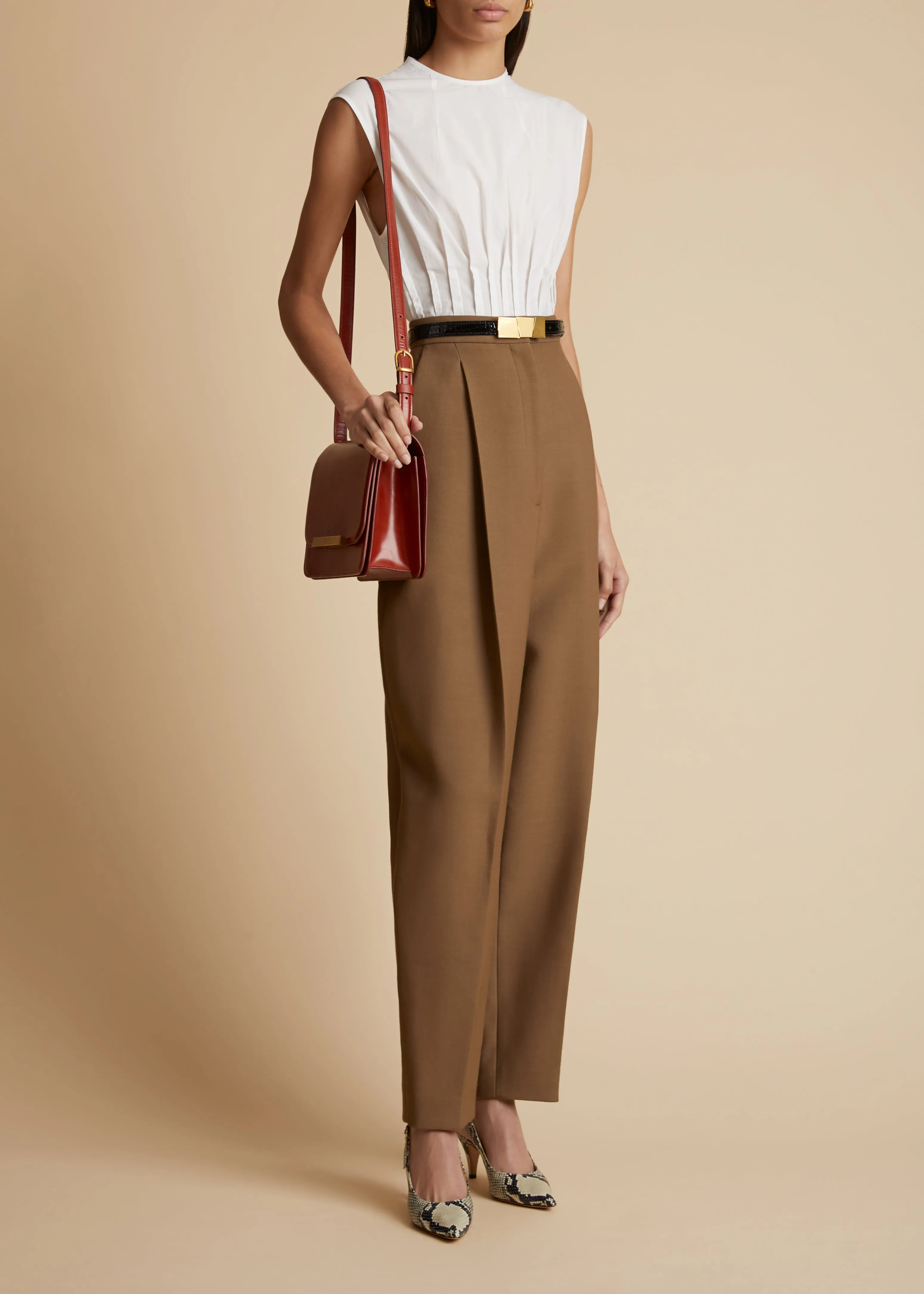 Westin Top in White sold by KHAITE product image thumbnail 2