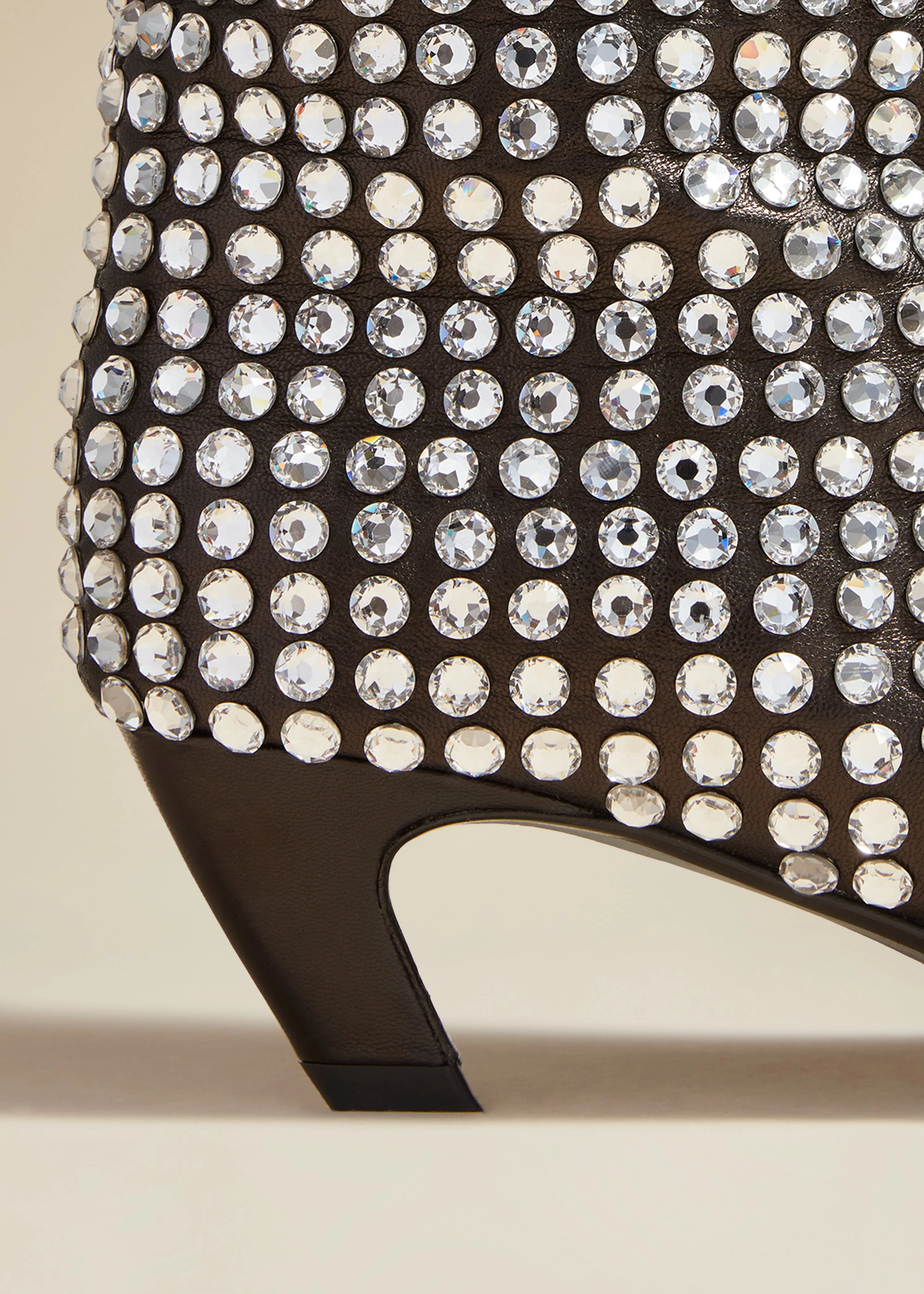 The Davis Boot in Black with Crystals sold by KHAITE product image thumbnail 3