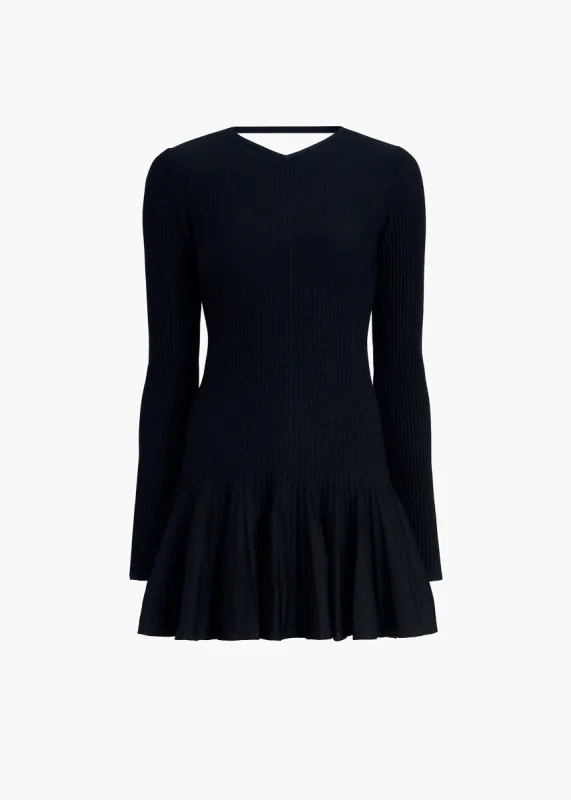 Mamie Dress in Black sold by KHAITE