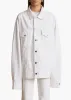 Grizzo Jacket in White sold by KHAITE