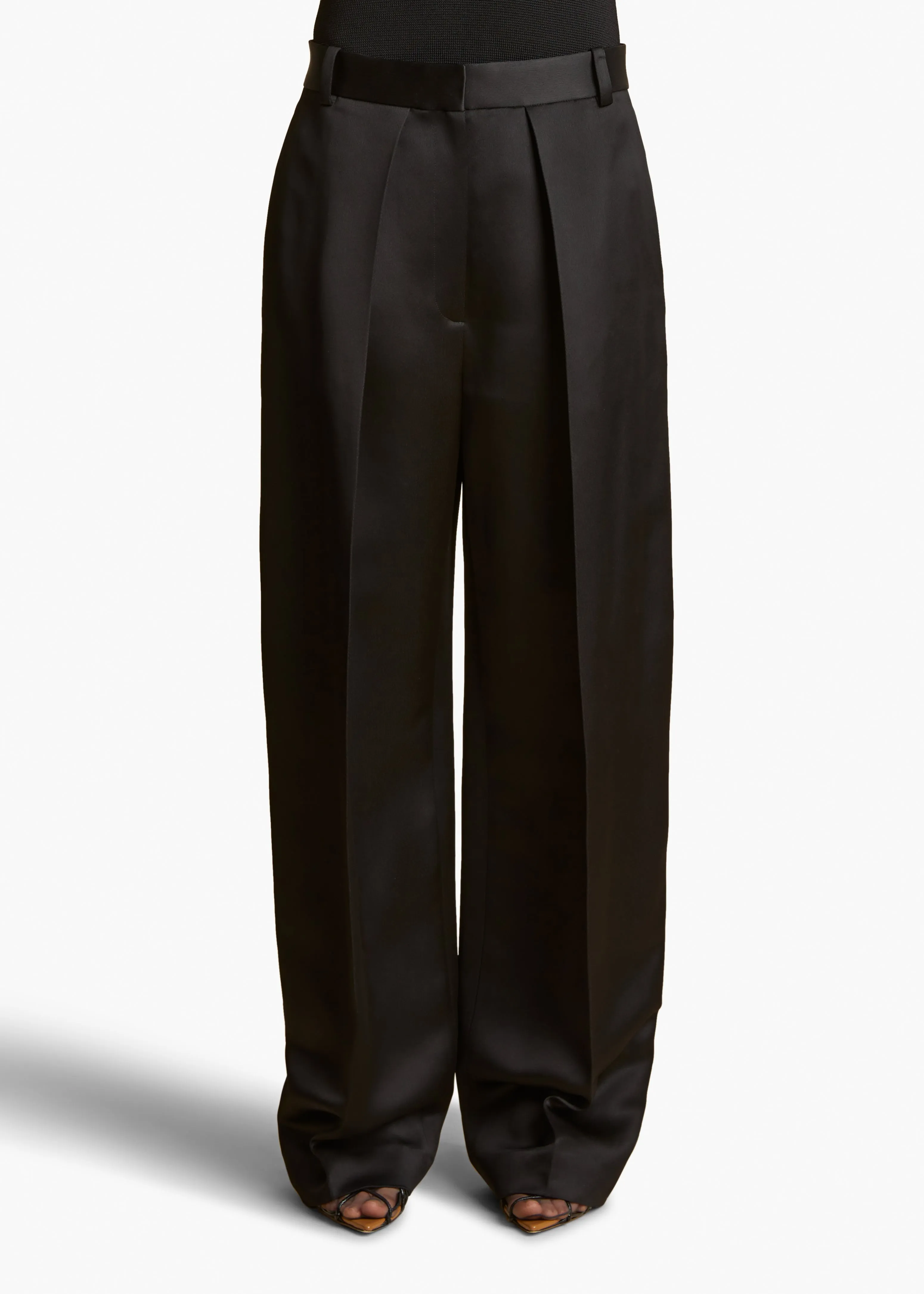 Marinta Pant in Black sold by KHAITE product image thumbnail 3