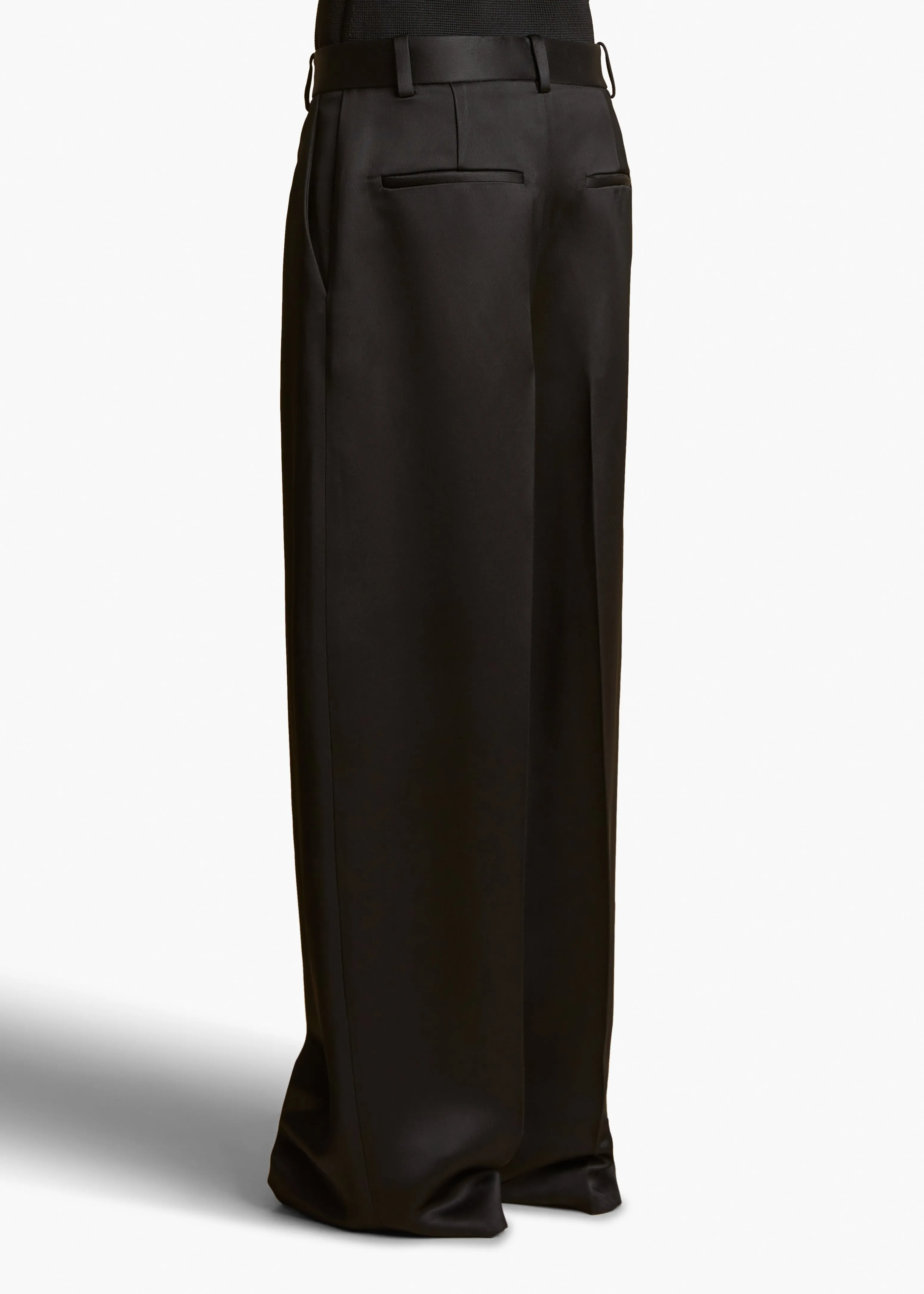 Marinta Pant in Black sold by KHAITE product image thumbnail 4