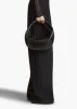 Medium Olivia Hobo in Black Crackle Patent Leather sold by KHAITE
