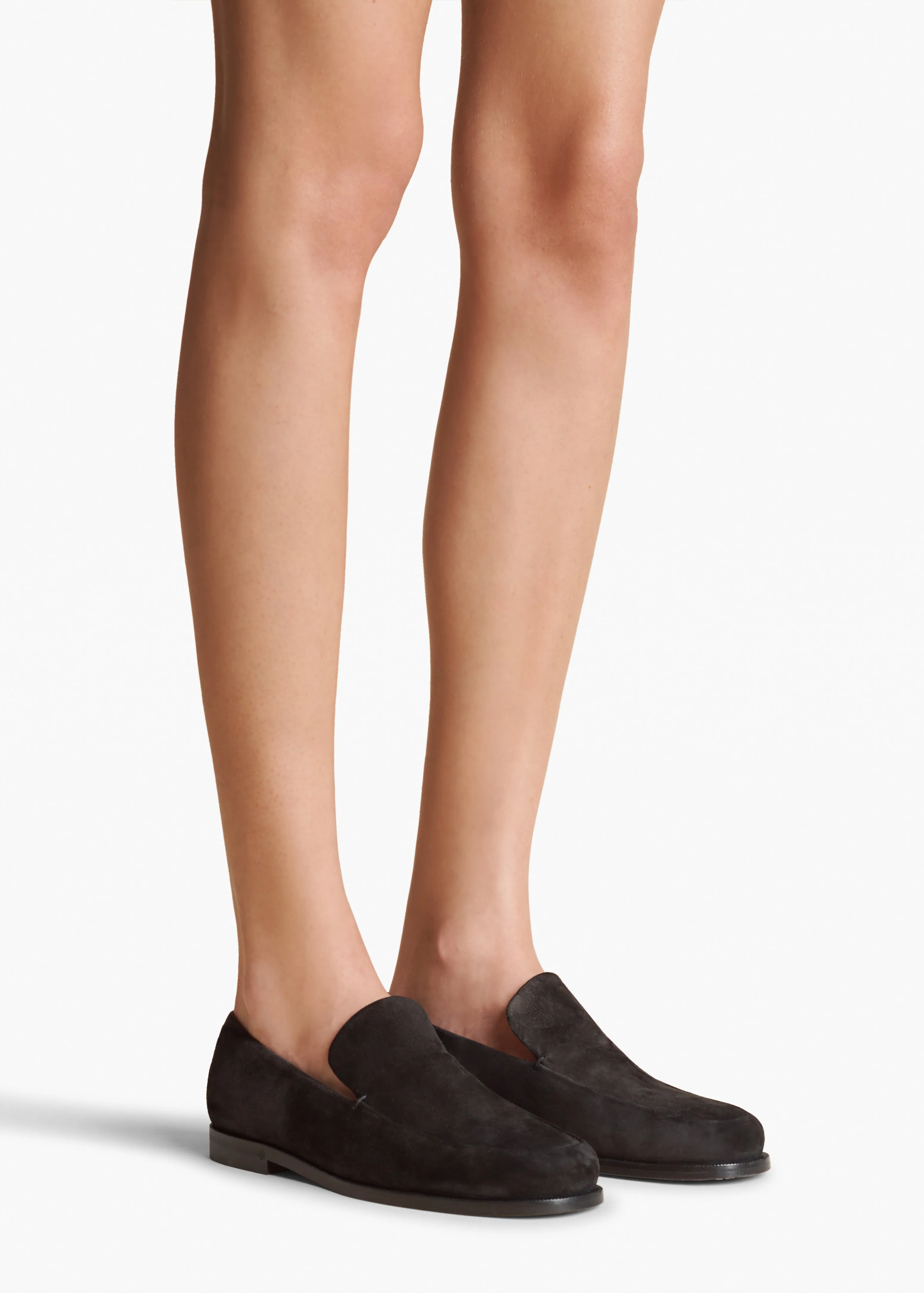 Alessio Loafer in Black Suede sold by KHAITE product image thumbnail 4