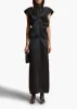 Ima Dress in Black sold by KHAITE