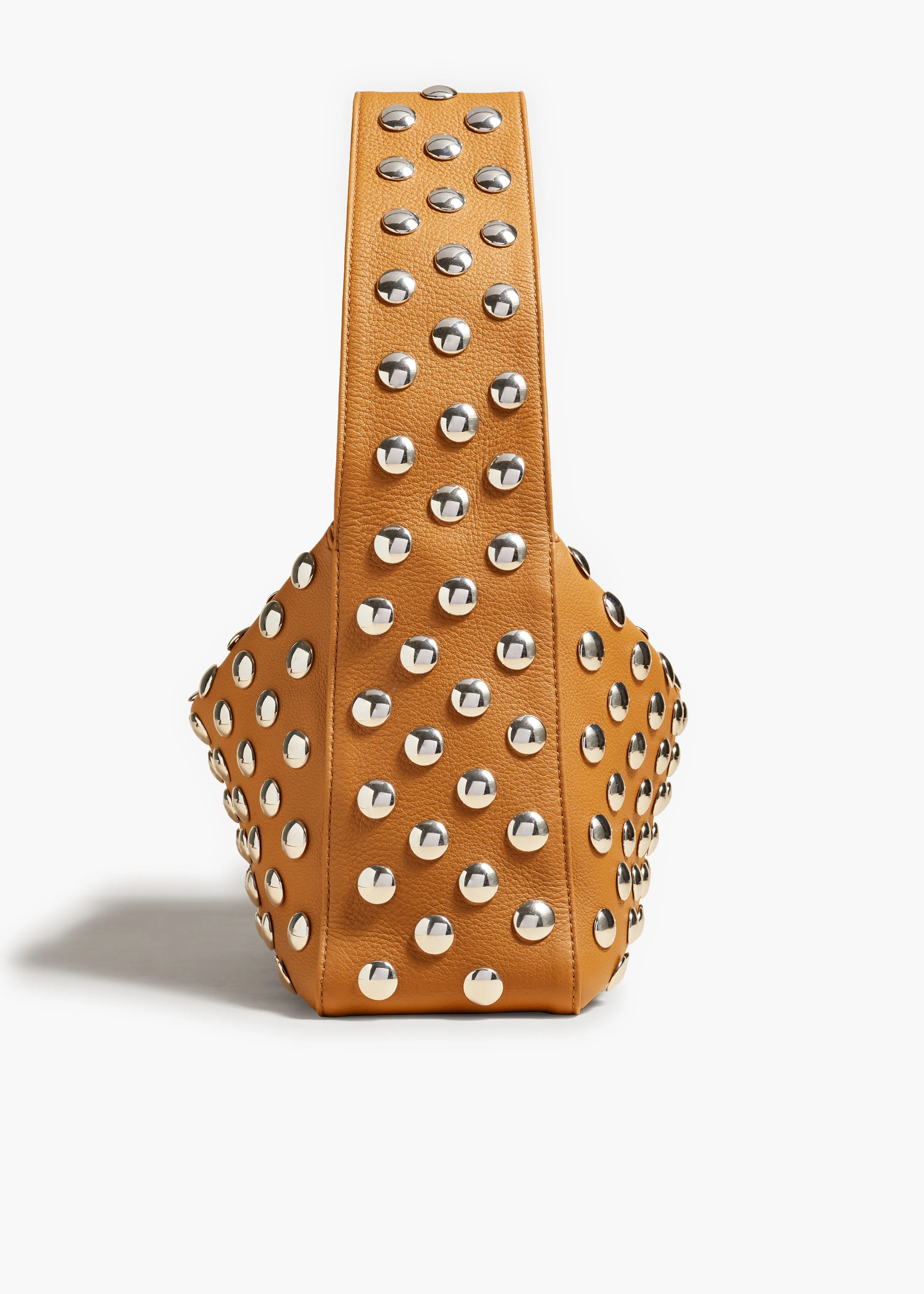 Elena Bag in Nougat Leather with Studs sold by KHAITE product image thumbnail 3