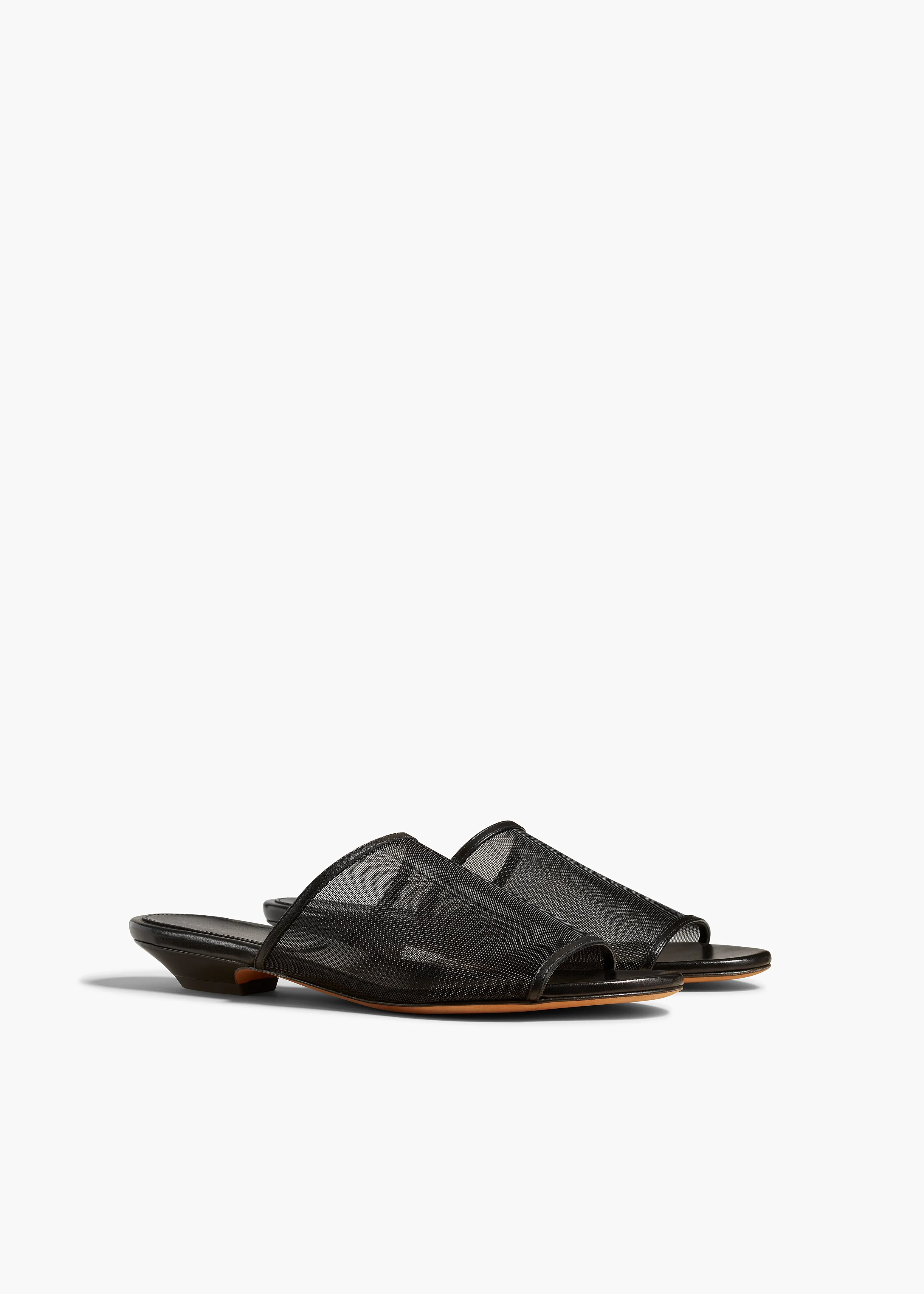 Marion Slide in Black Mesh sold by KHAITE product image thumbnail 2