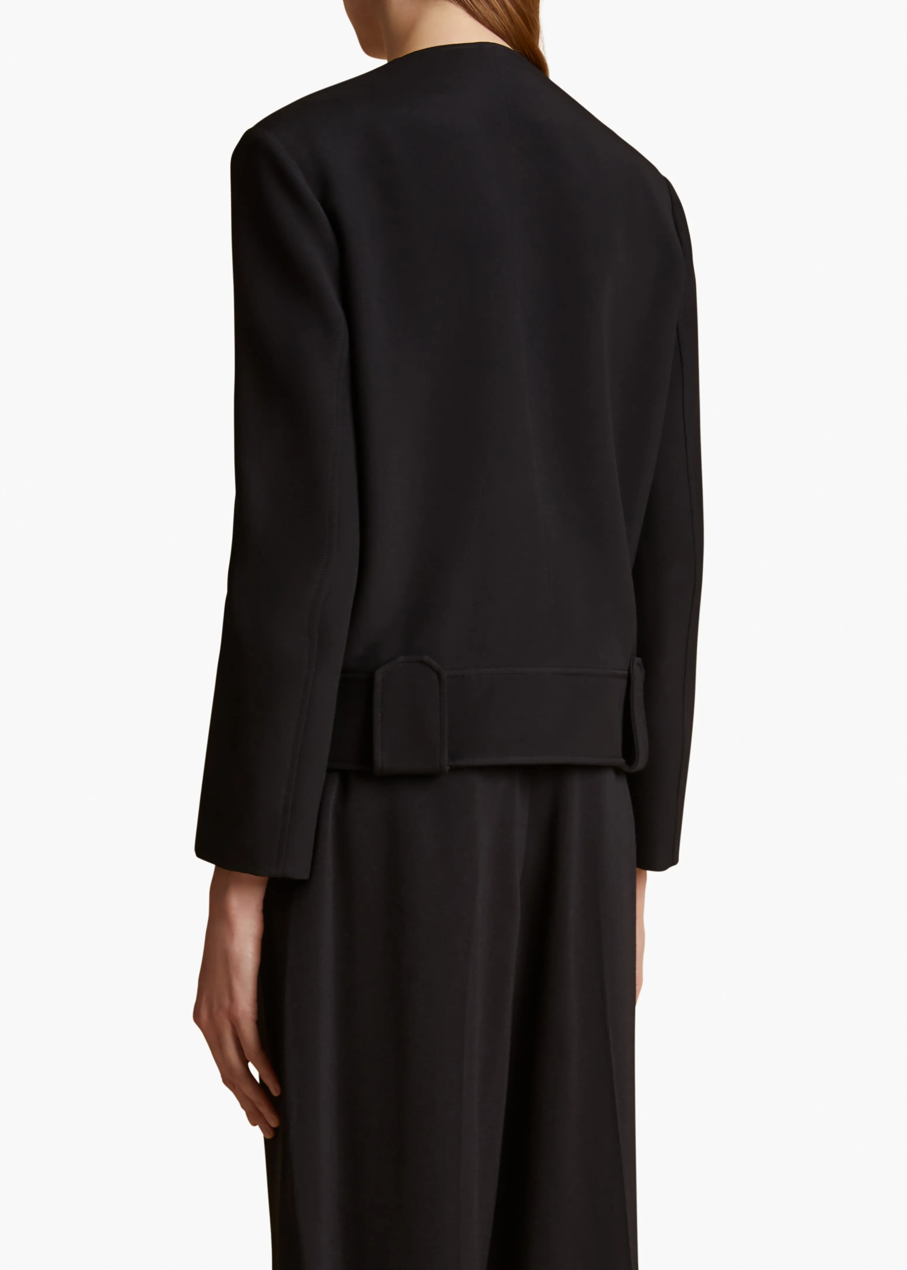 Laybin Jacket in Black sold by KHAITE product image thumbnail 4